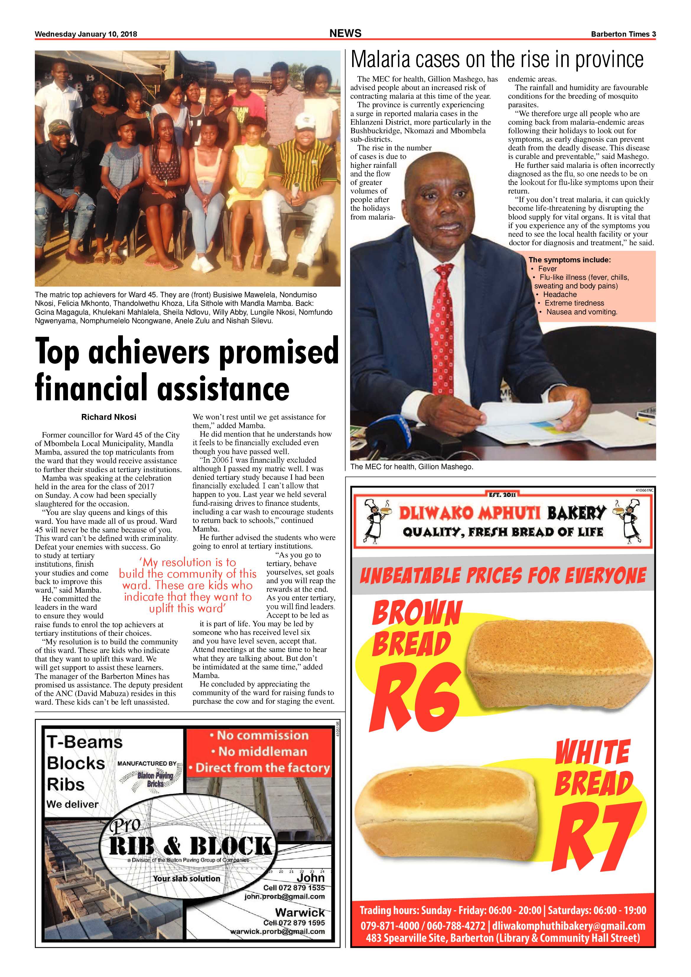 Barberton Times 10 January 2018 page 3