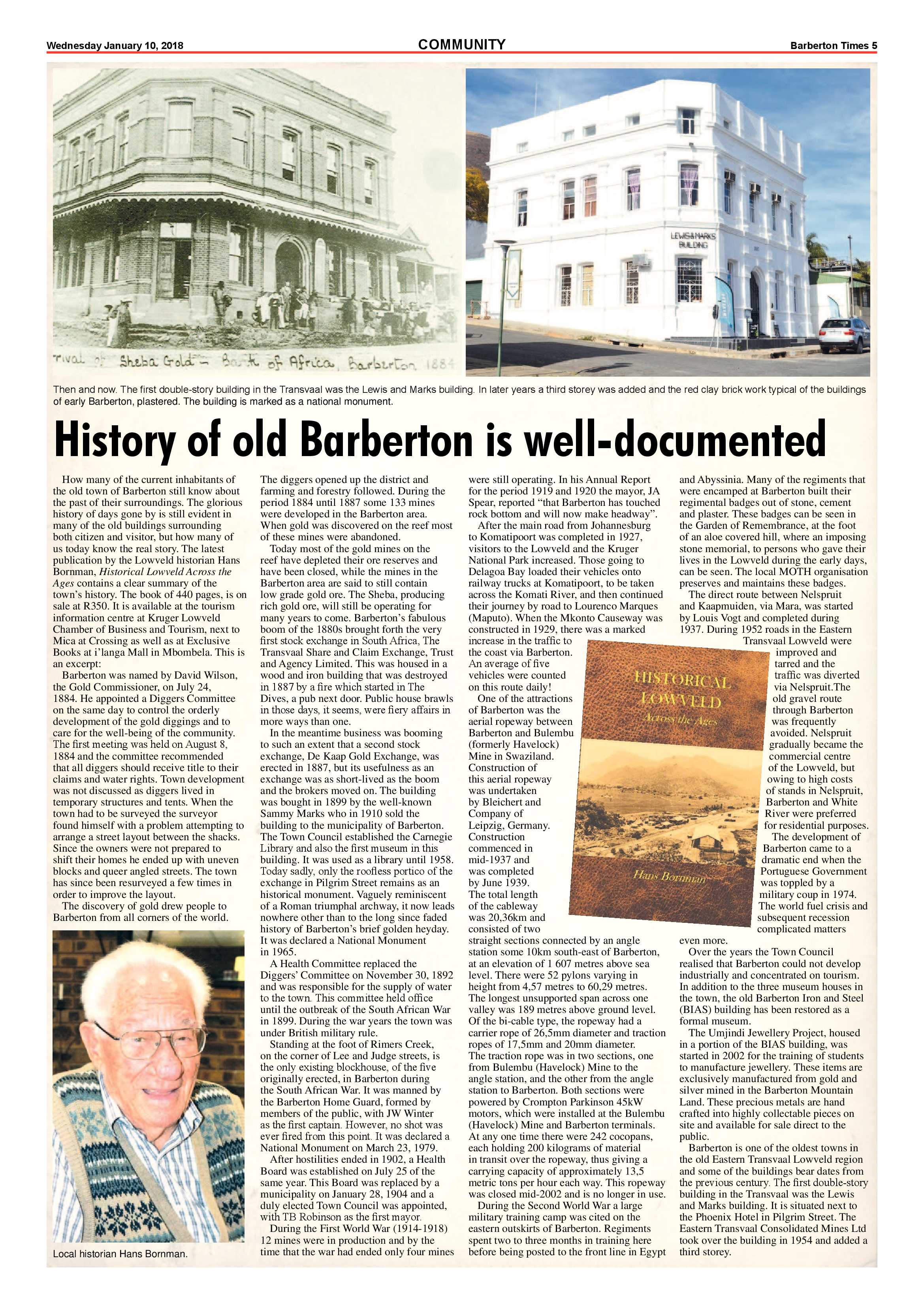 Barberton Times 10 January 2018 page 5