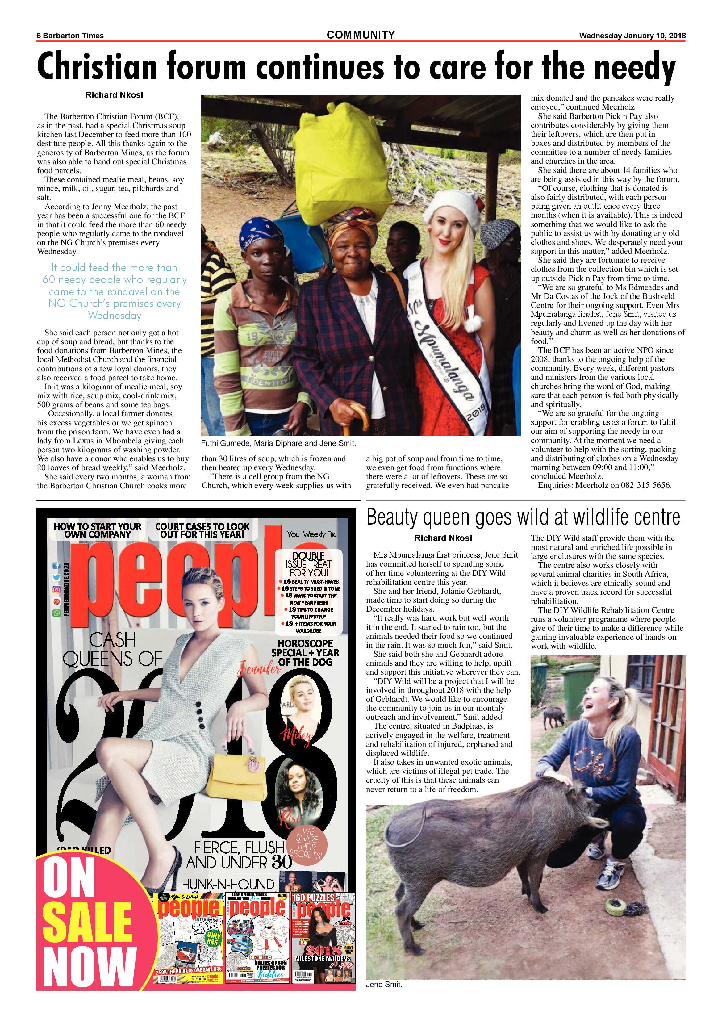 Barberton Times 10 January 2018 page 6