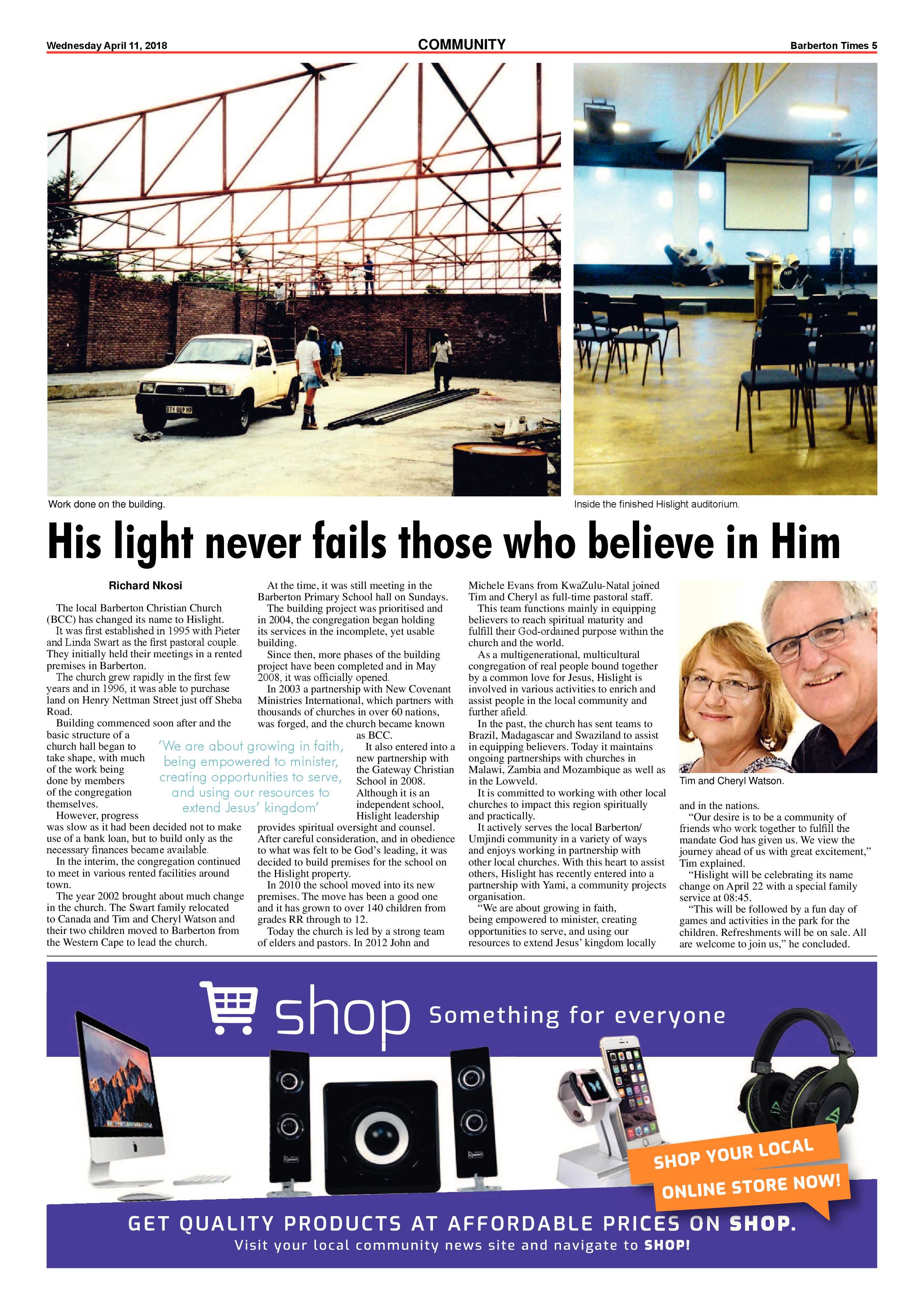 Barberton Times 11 April 2018 page 5