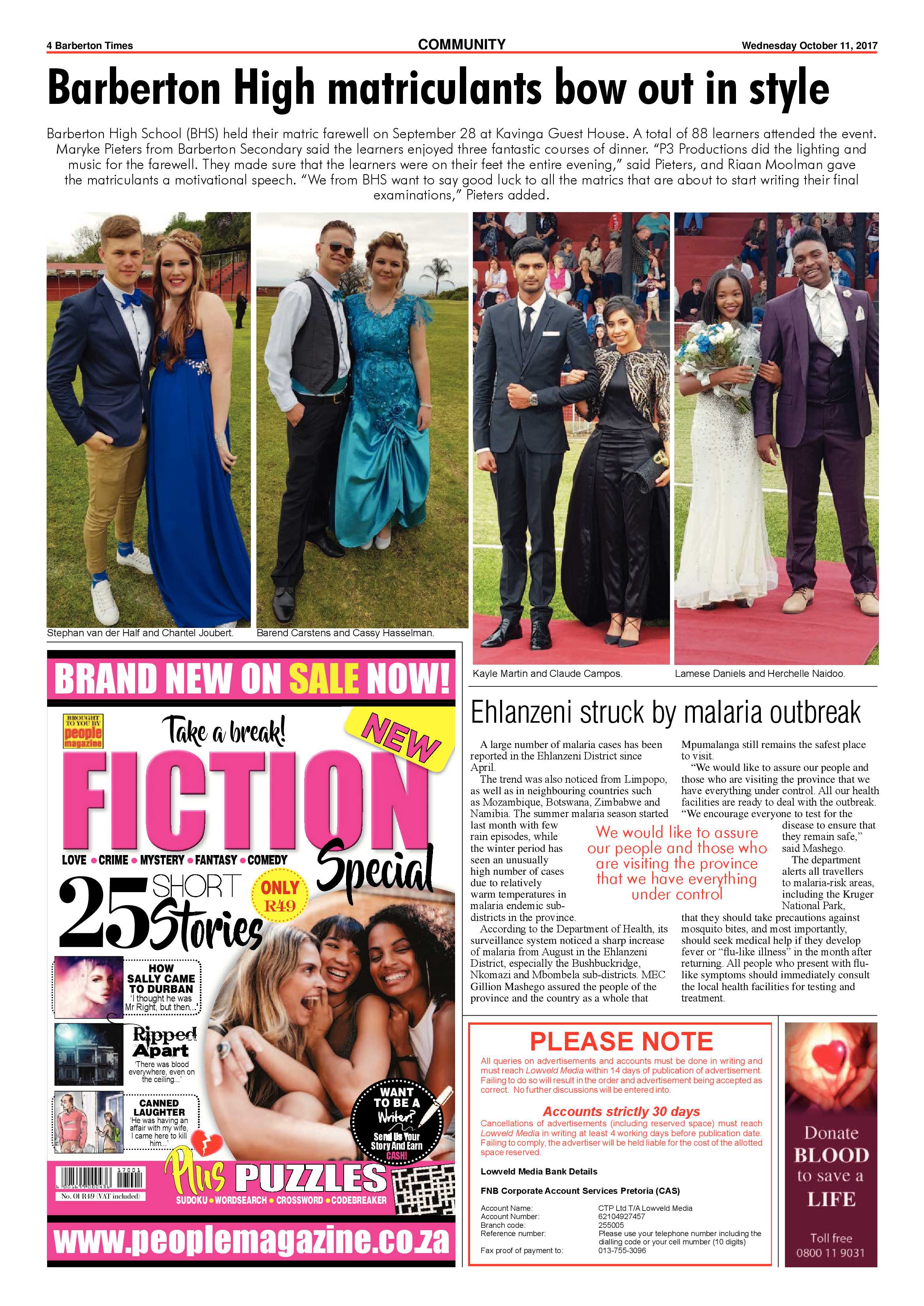 Barberton Times 11 October 2017 page 4
