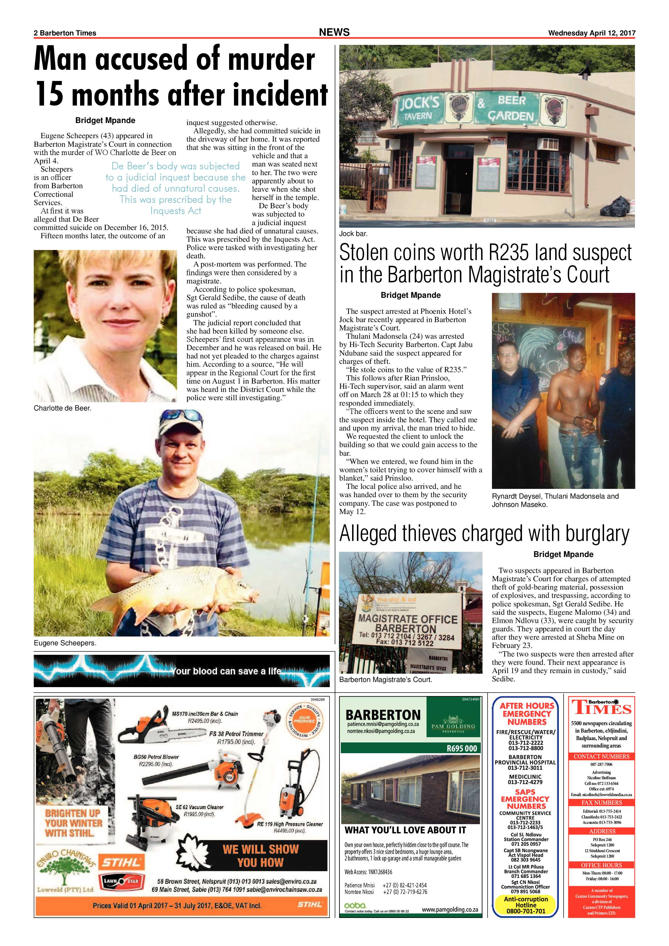 Barberton Times 12 April 2017 page 2