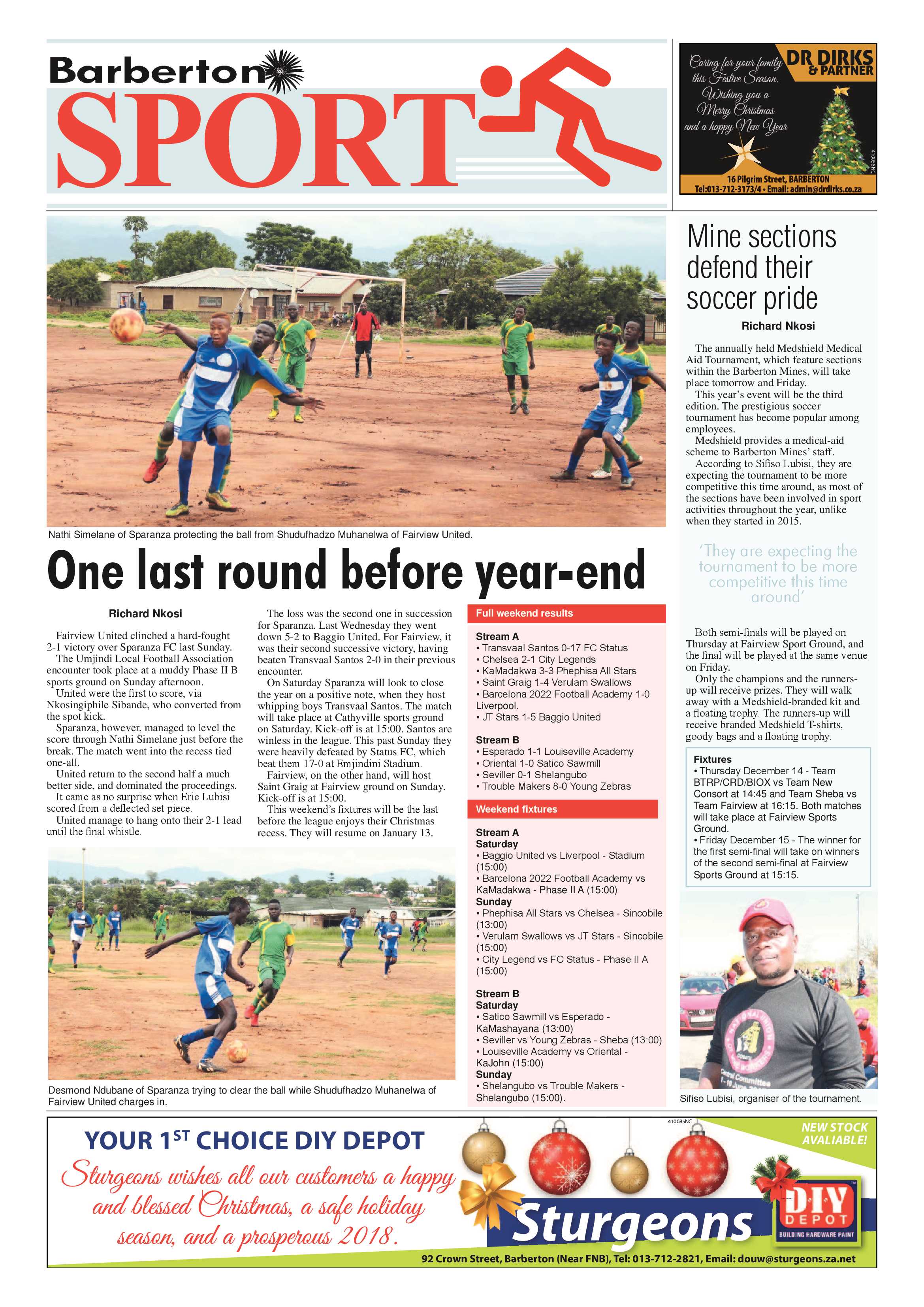 Barberton Times 13 December 2017 page 8