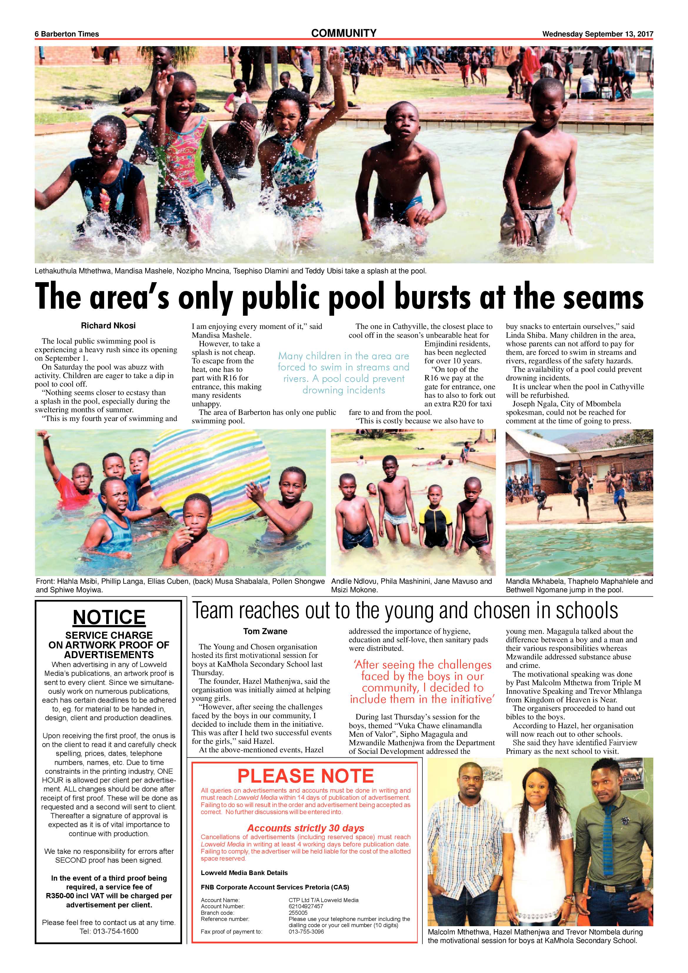 Barberton Times 13 September 2017 page 6