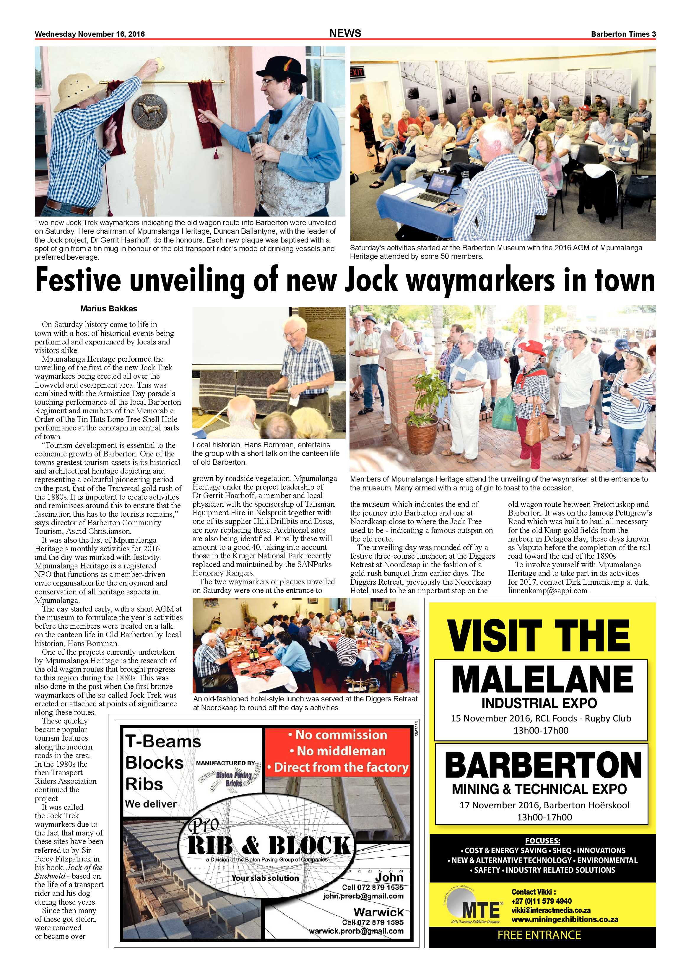 Barberton Times 14 December 2016 page 3