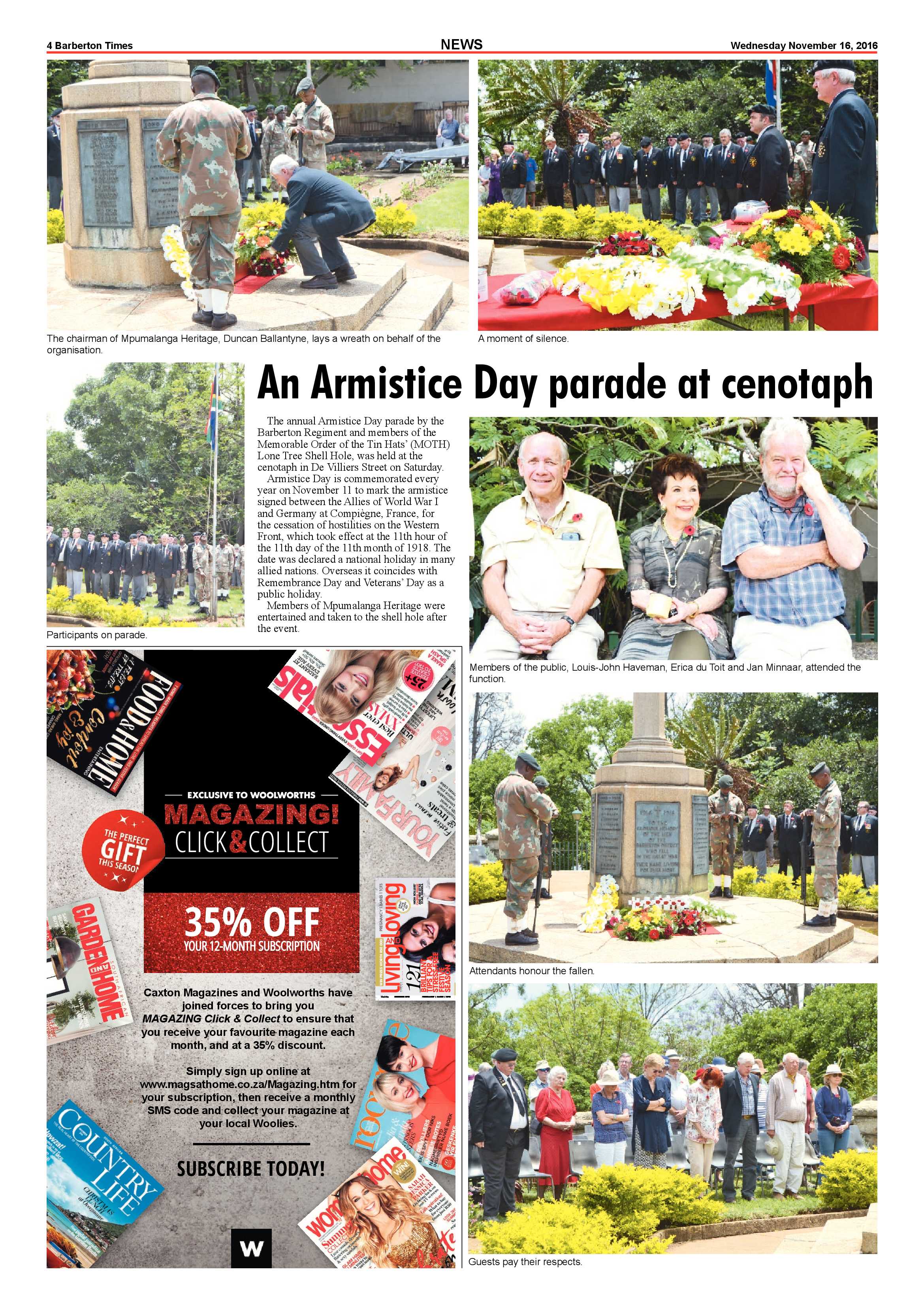Barberton Times 14 December 2016 page 4