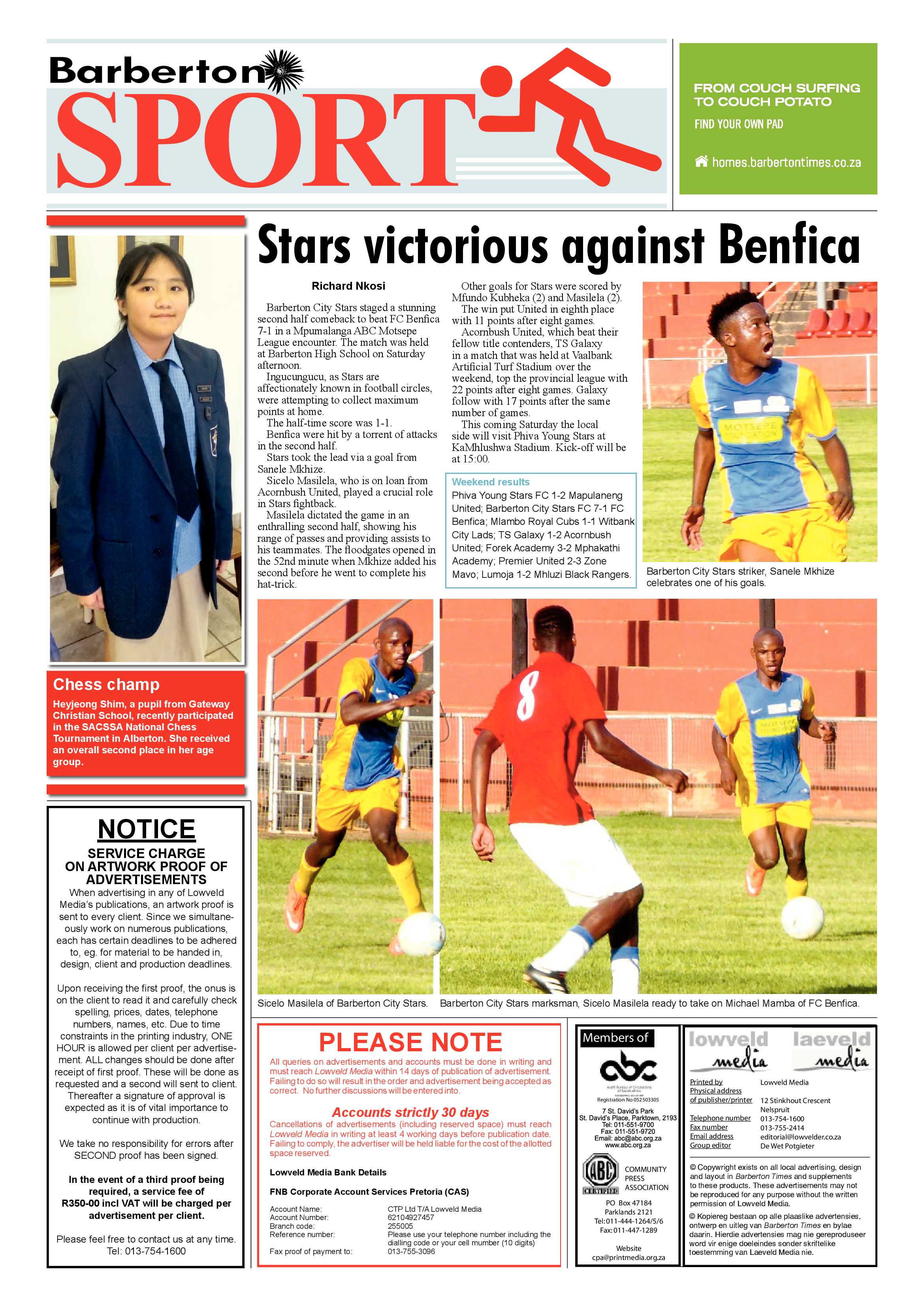 Barberton Times 14 December 2016 page 8