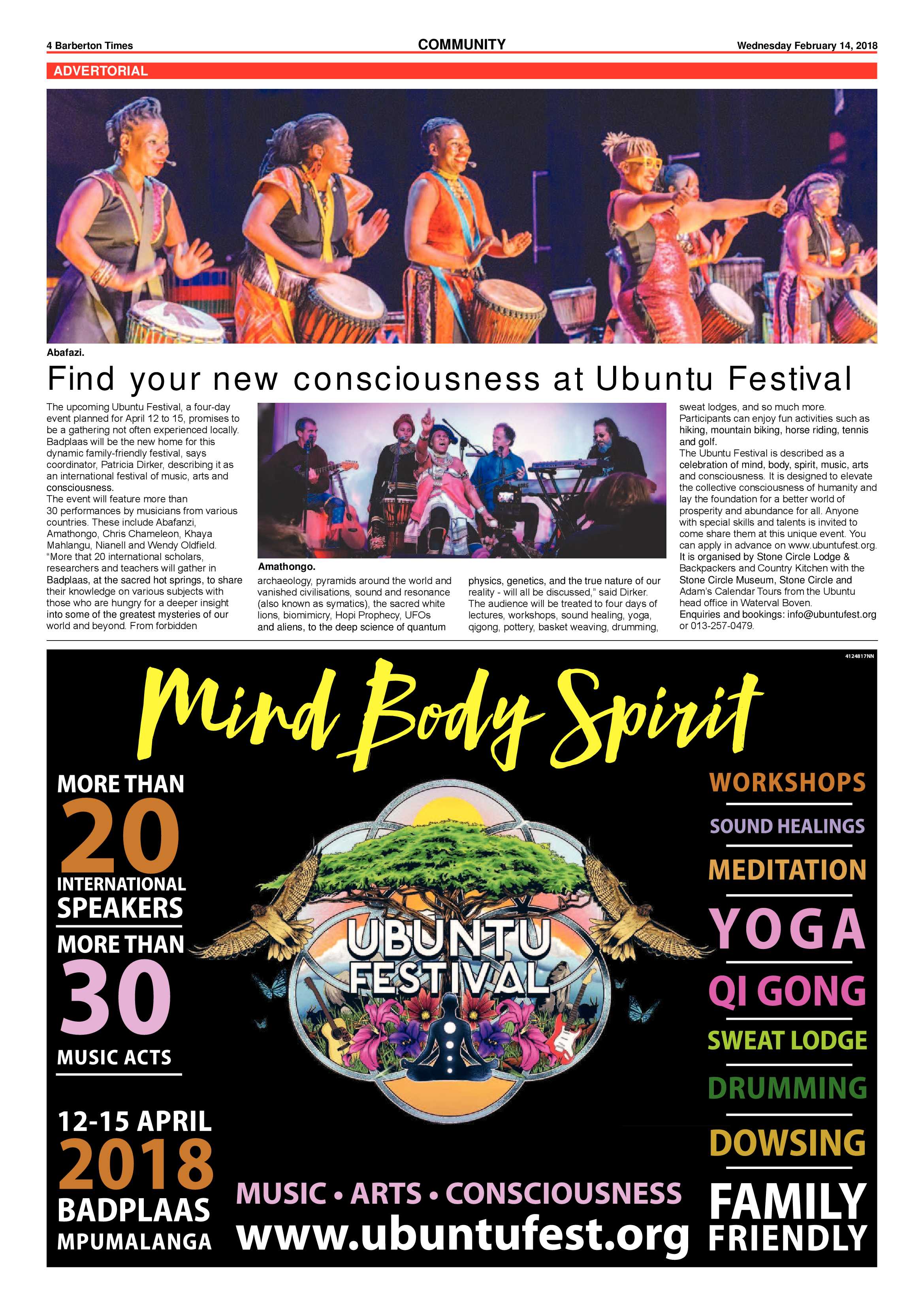 Barberton Times 14 February 2018 page 4