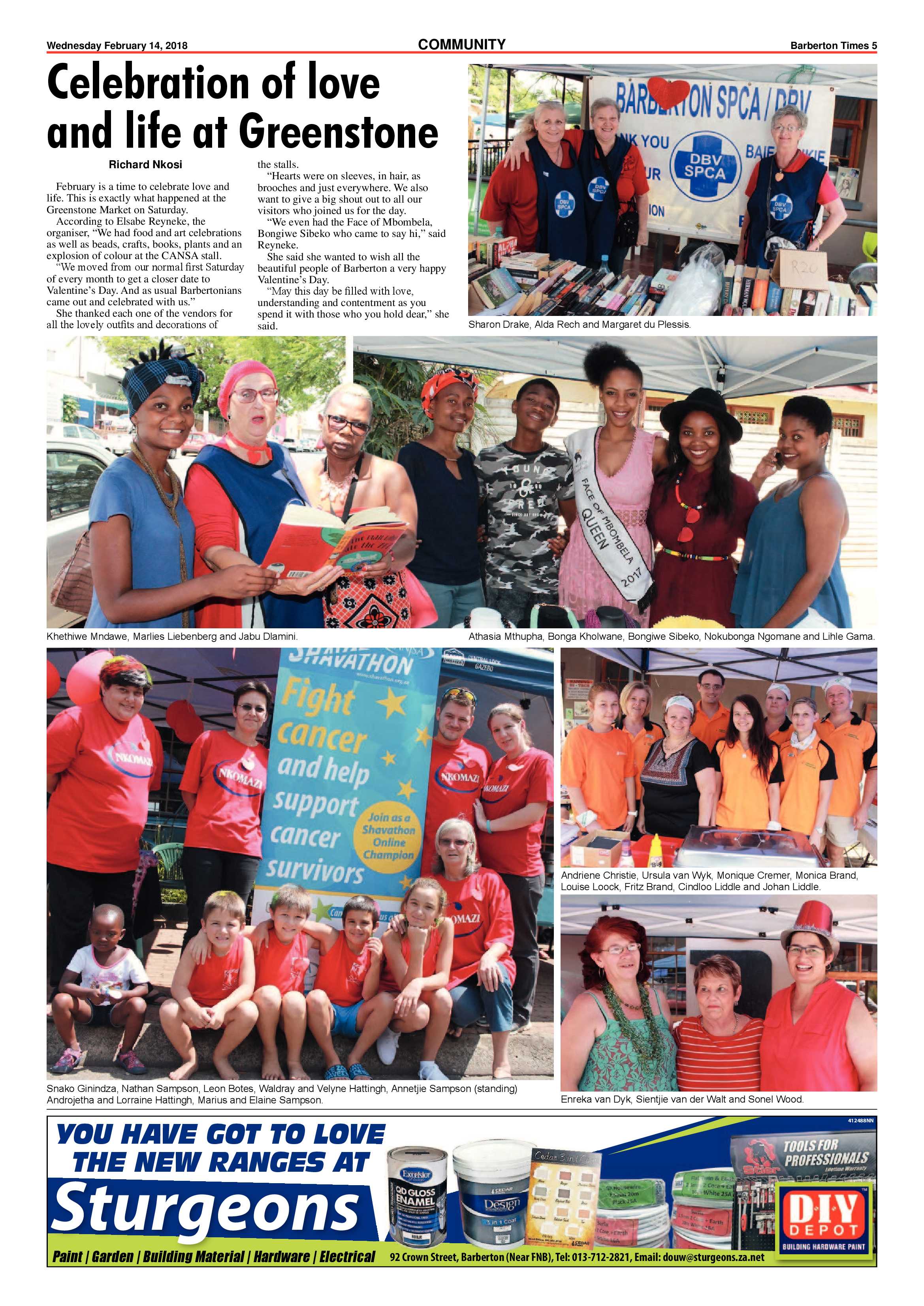 Barberton Times 14 February 2018 page 5