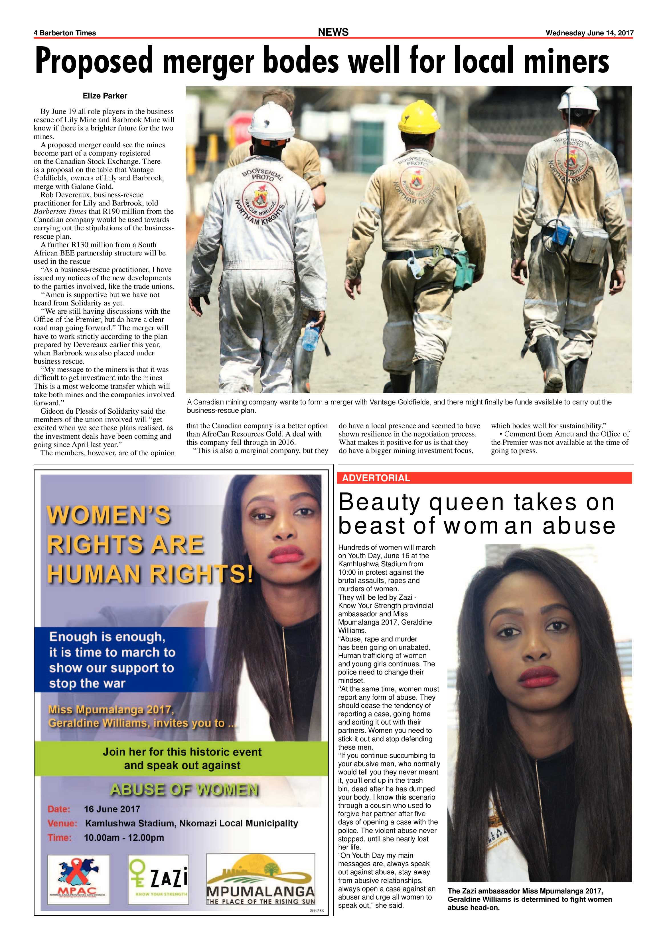 Barberton Times 14 June 2017 page 4