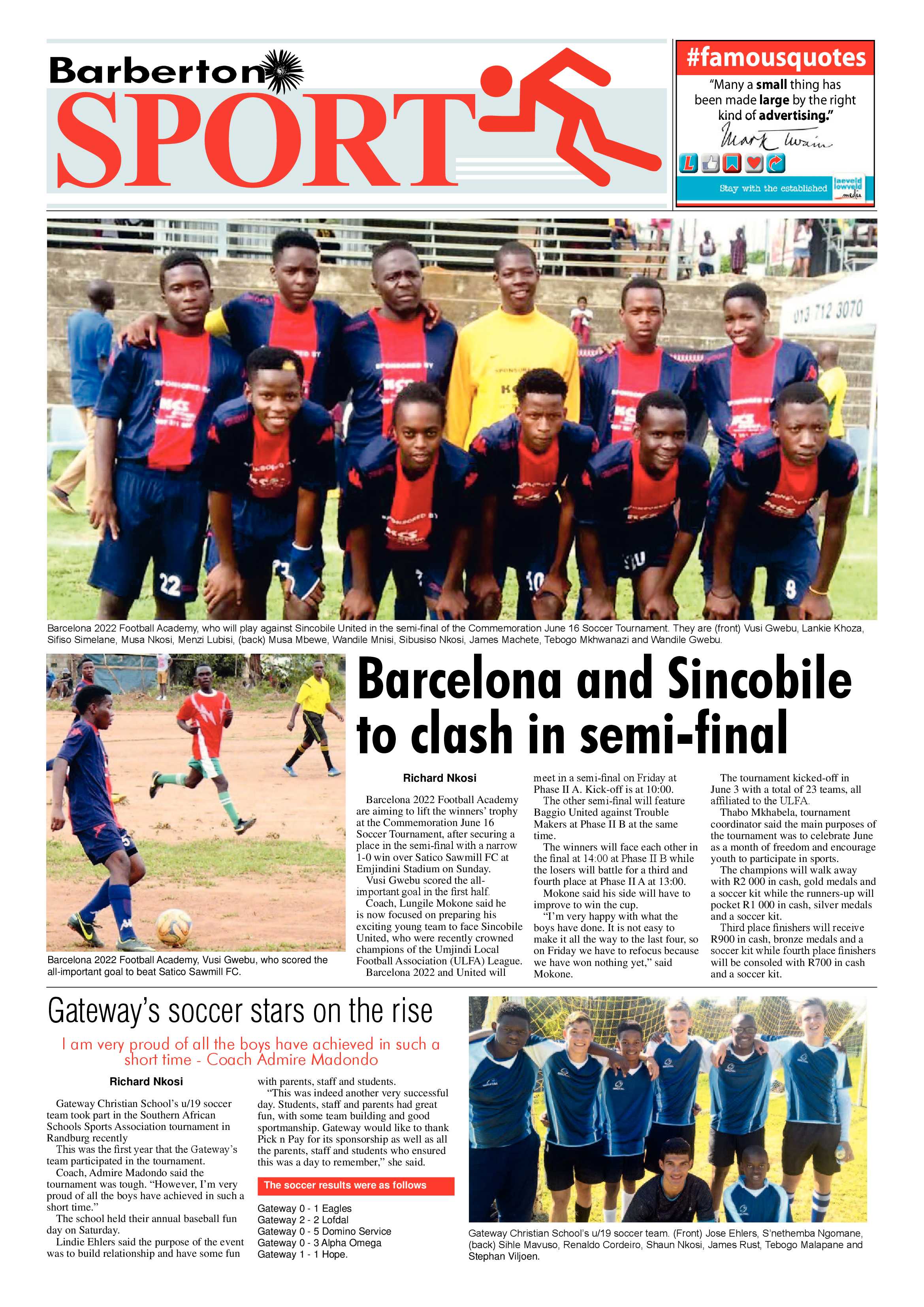 Barberton Times 14 June 2017 page 8