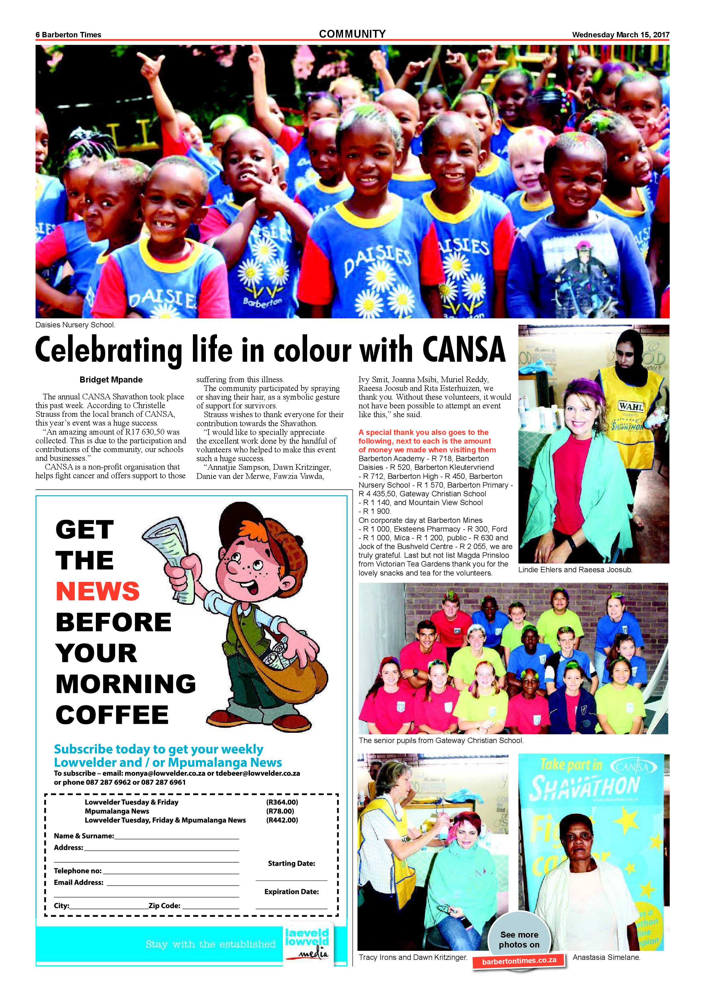 Barberton Times 15 March 2017 page 6