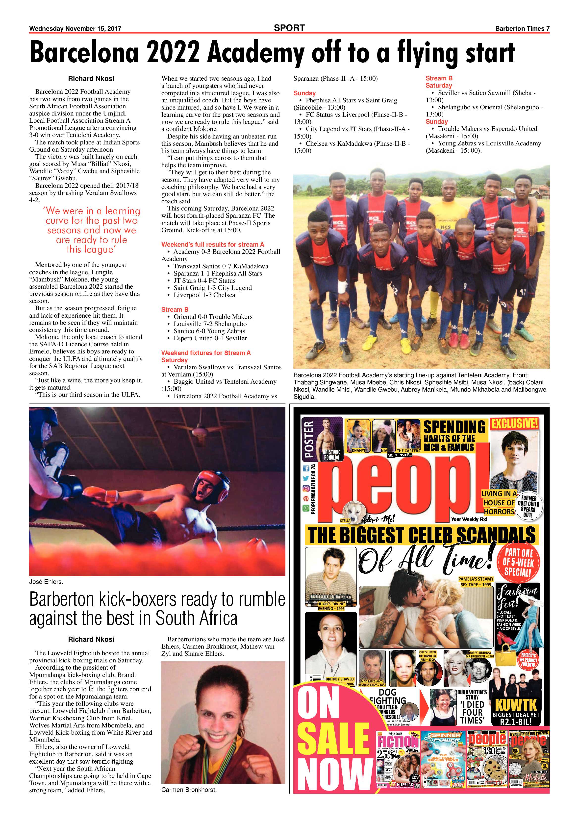 Barberton Times 15 November 2017 page 7