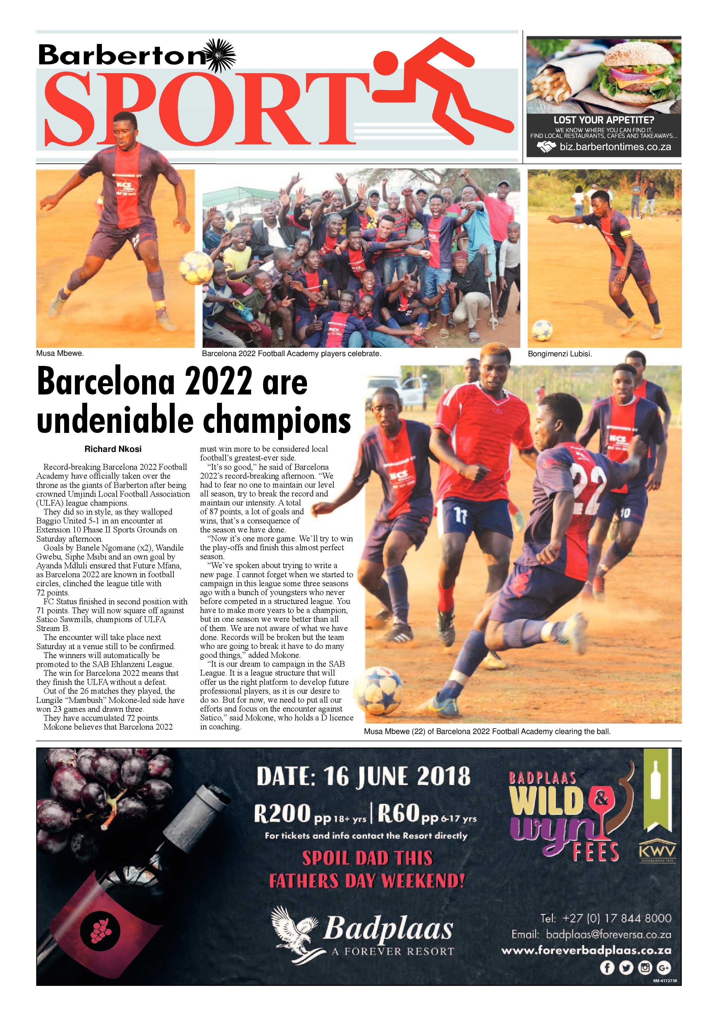 Barberton Times 16 May 2018 page 8