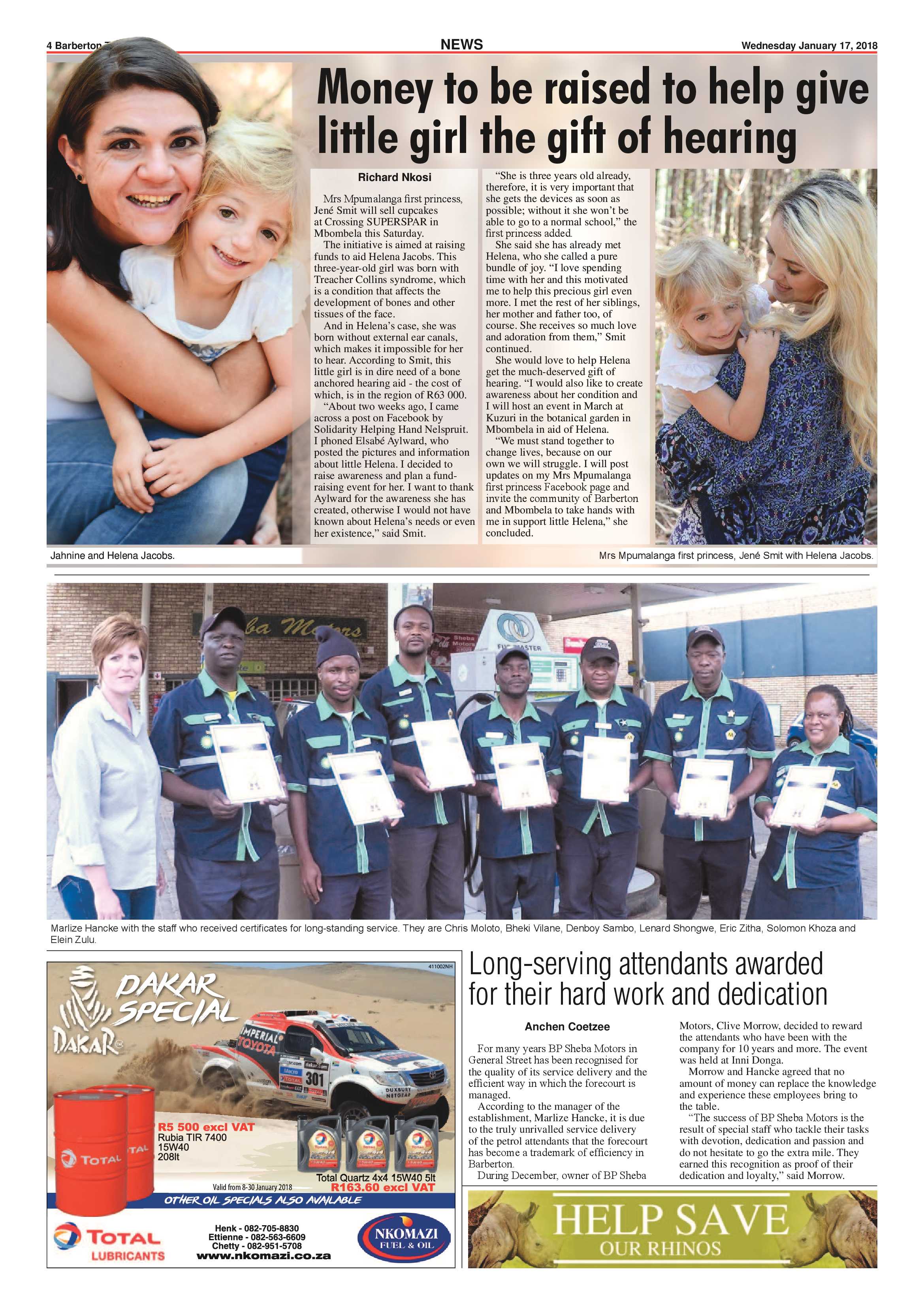 Barberton Times 17 January 2017 page 4