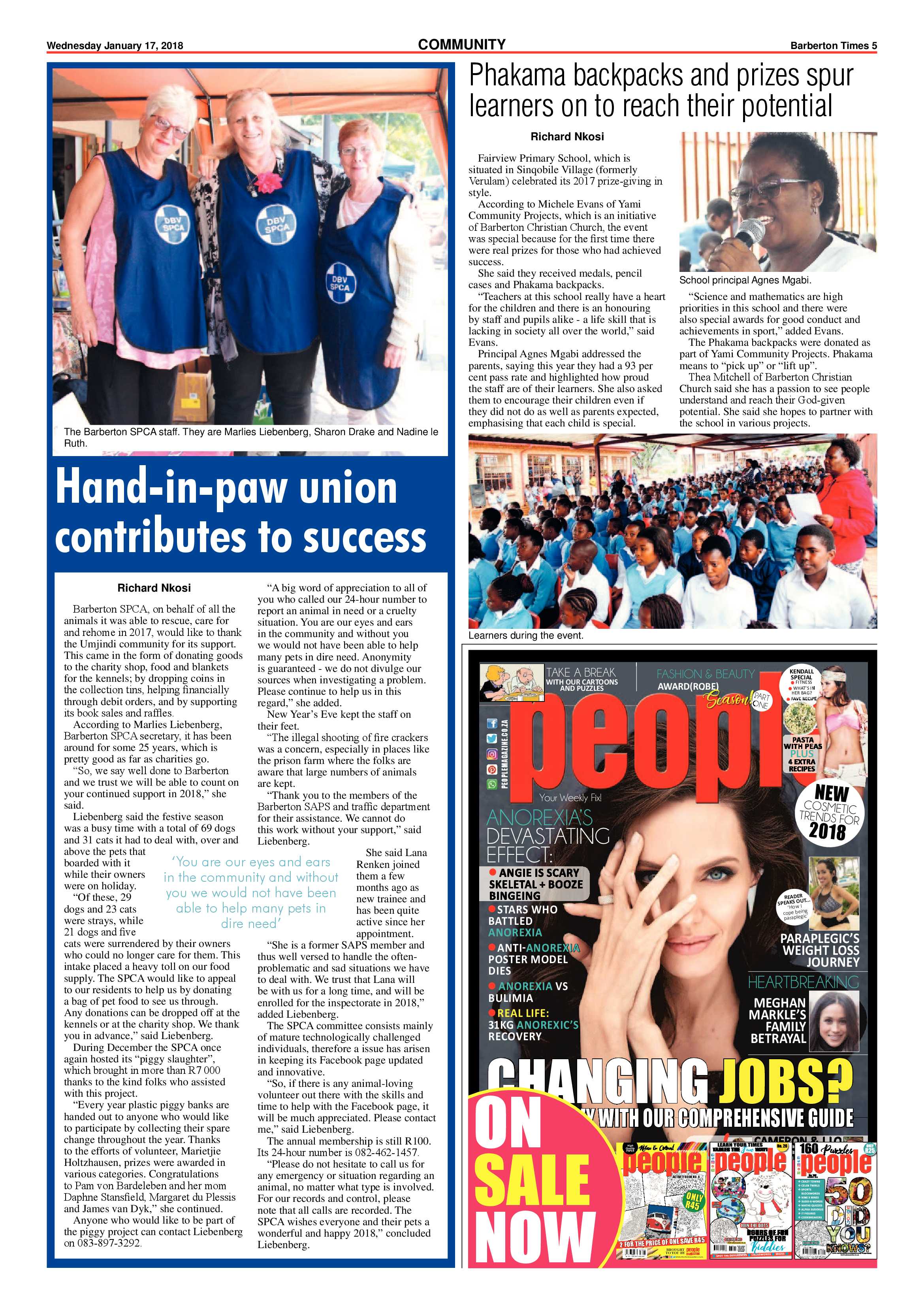 Barberton Times 17 January 2017 page 5