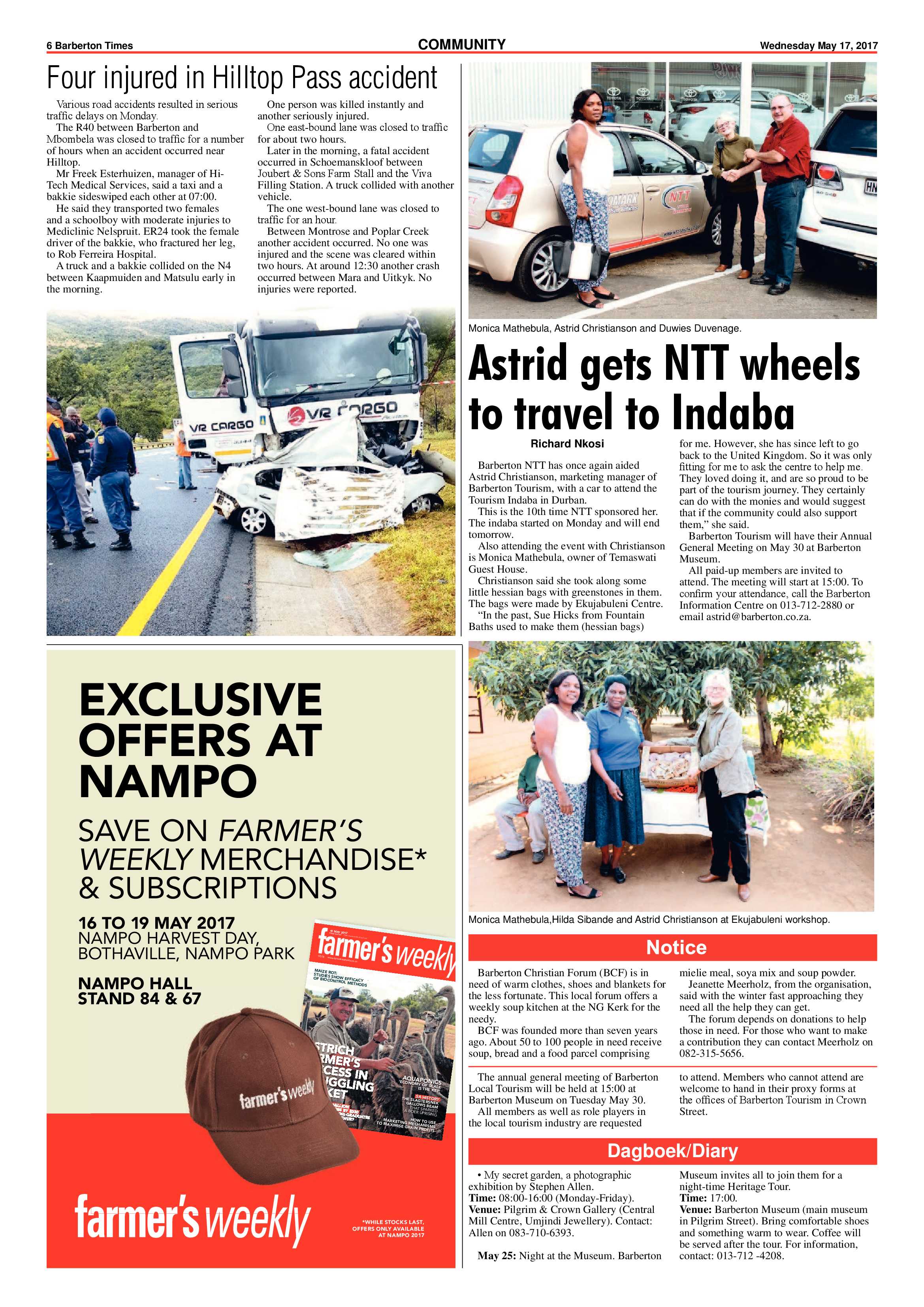 Barberton Times 17 May 2017 page 6