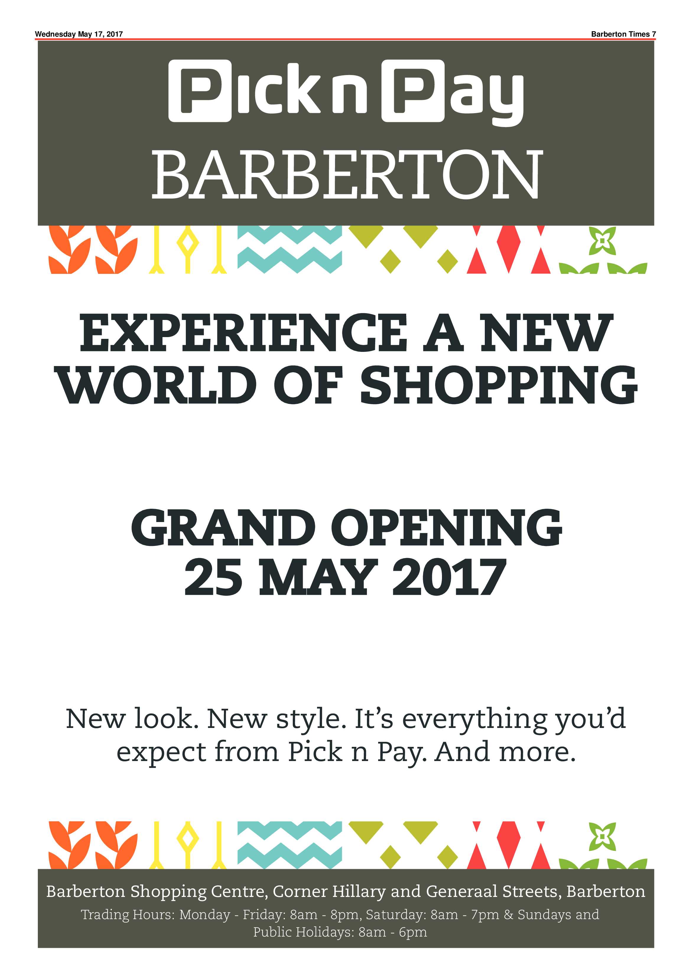 Barberton Times 17 May 2017 page 7