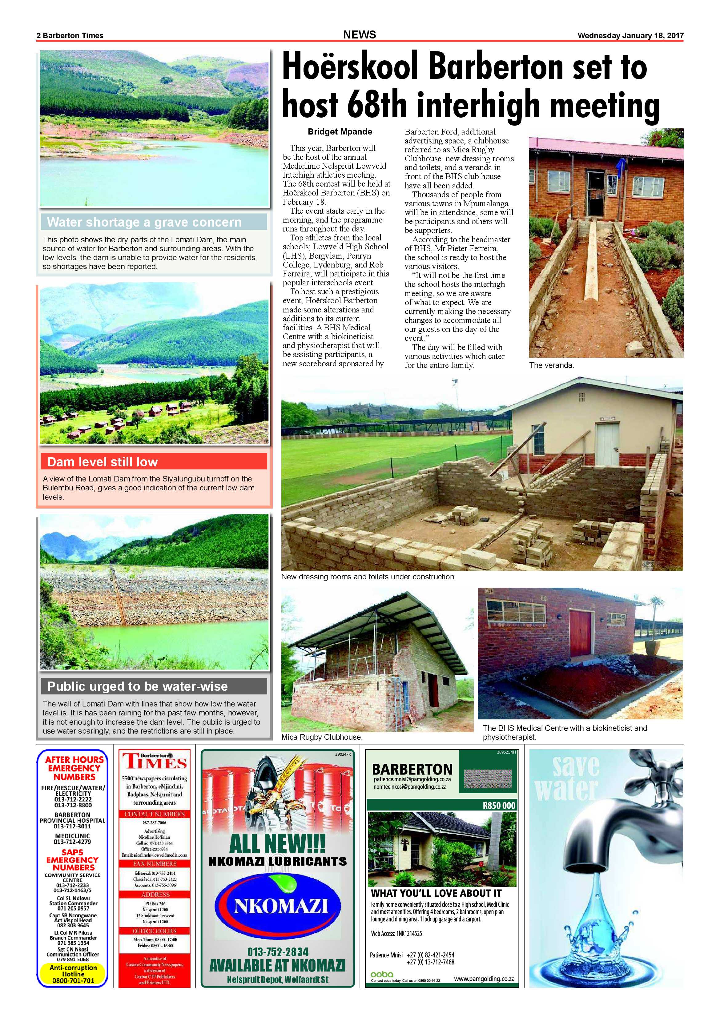 Barberton Times 18 January 2017 page 2