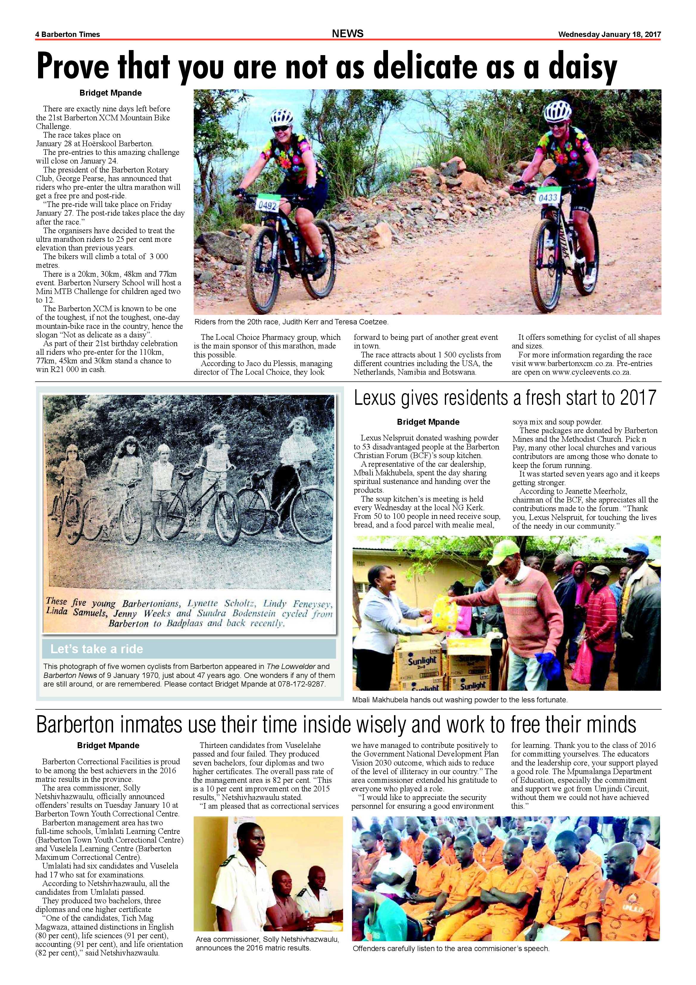 Barberton Times 18 January 2017 page 4