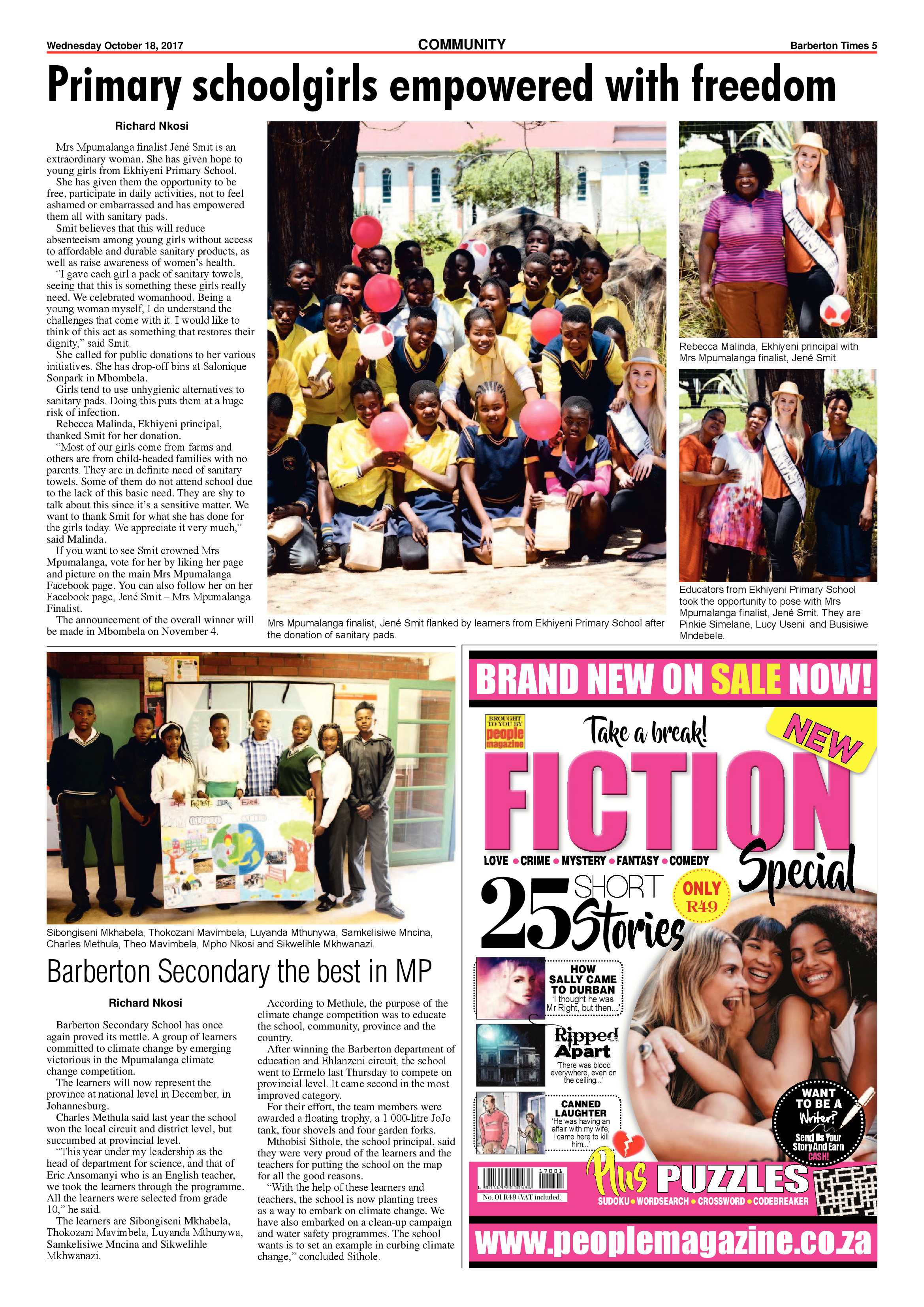 Barberton Times 18 October 2017 page 5