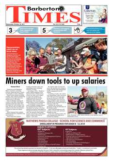 Barberton Times 18 October 2017