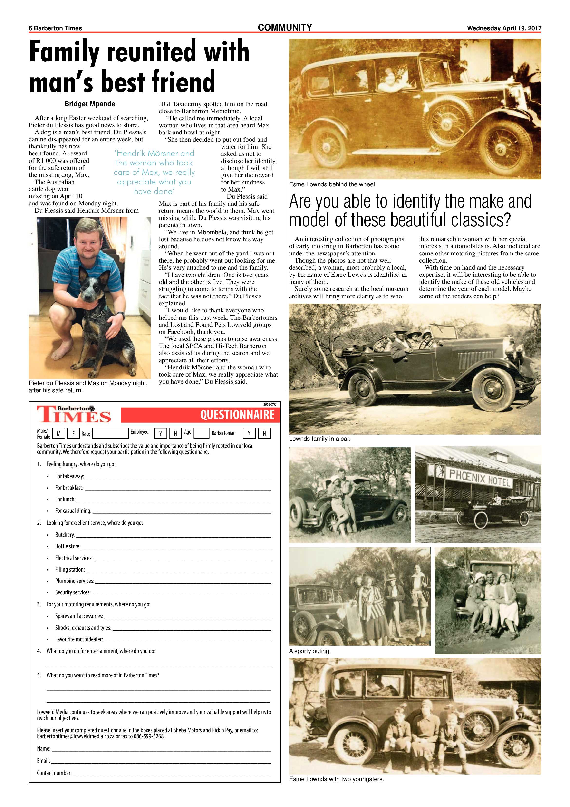 Barberton Times 19 April 2017 page 6