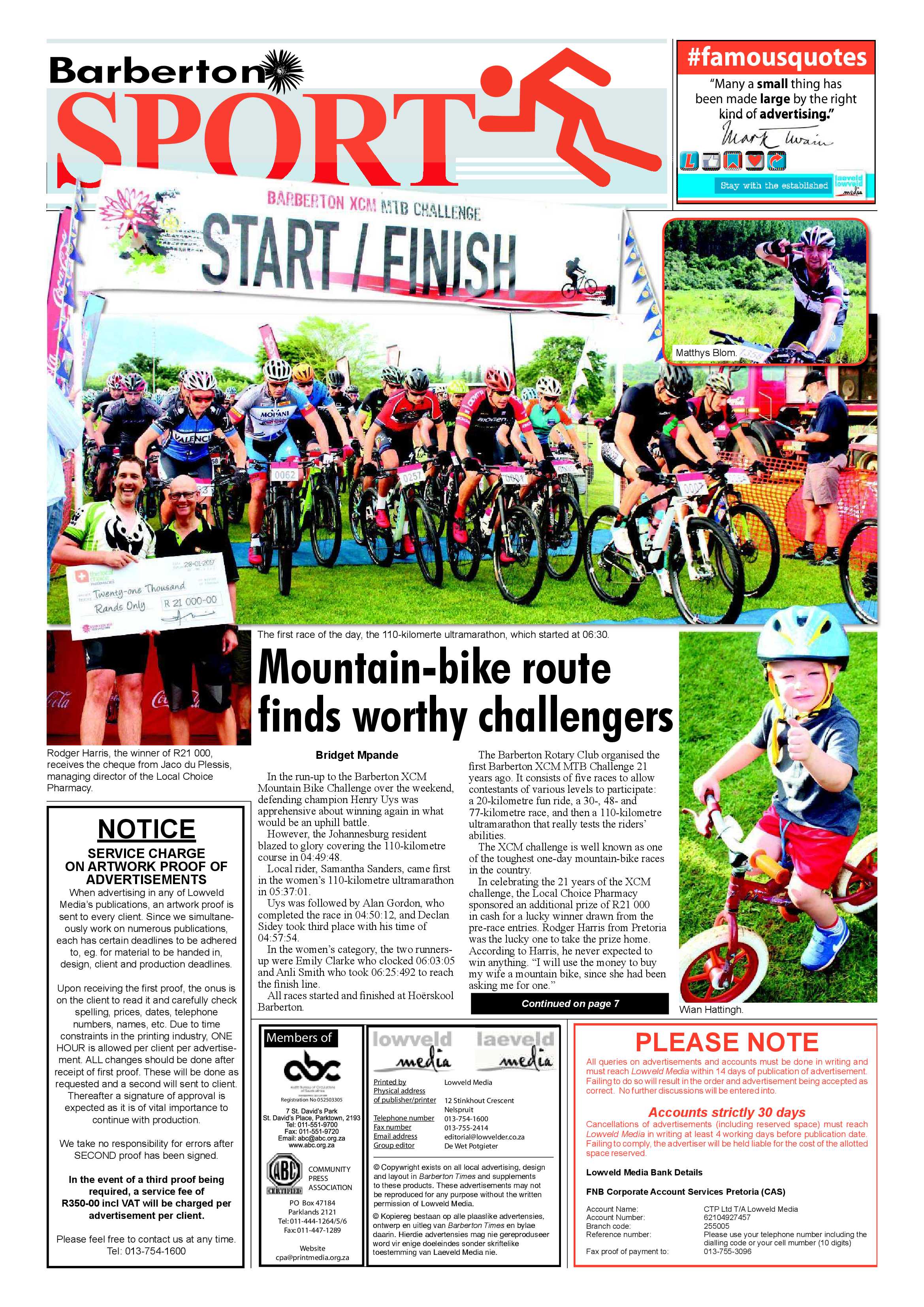 Barberton Times 1 February 2017 page 8