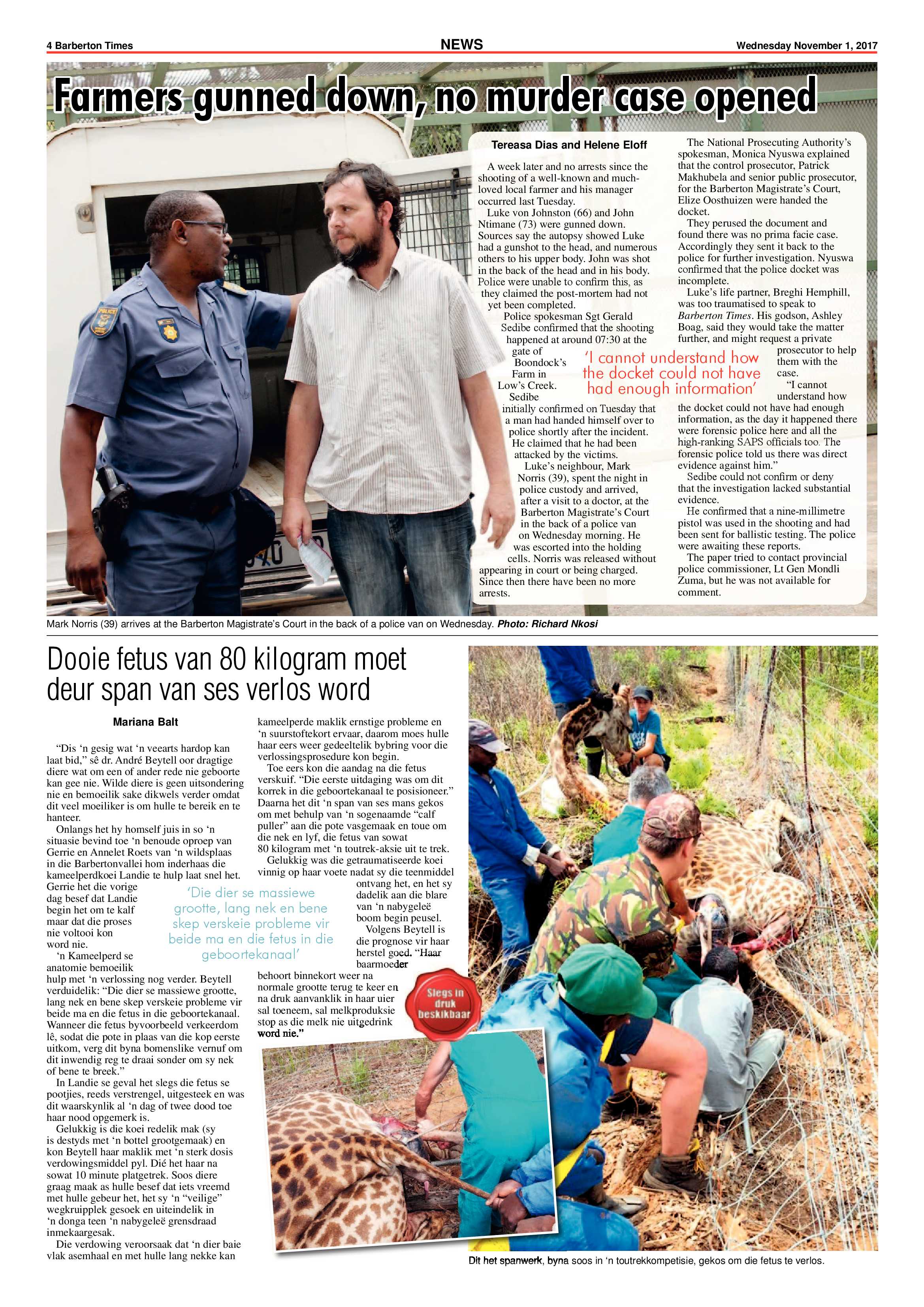Barberton Times 1 November 2017 page 4