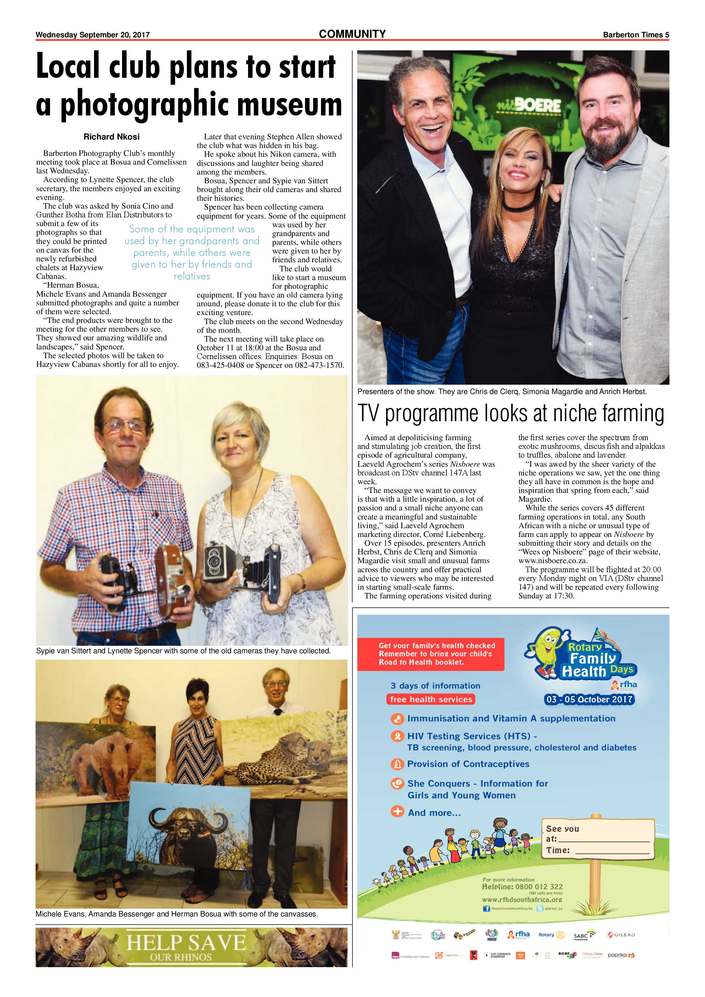 Barberton Times 20 September 2017 page 5