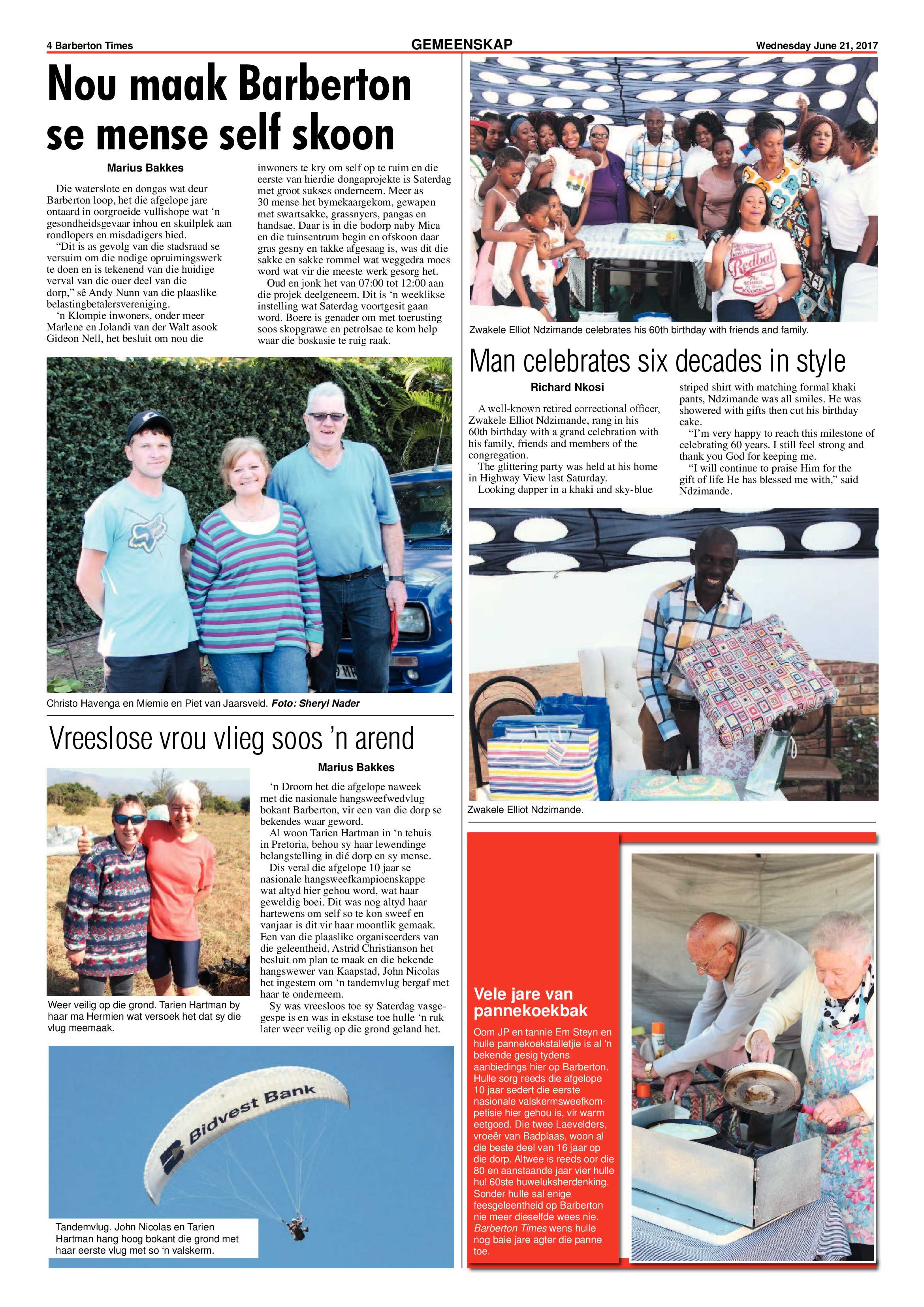 Barberton Times 21 June 2017 page 4
