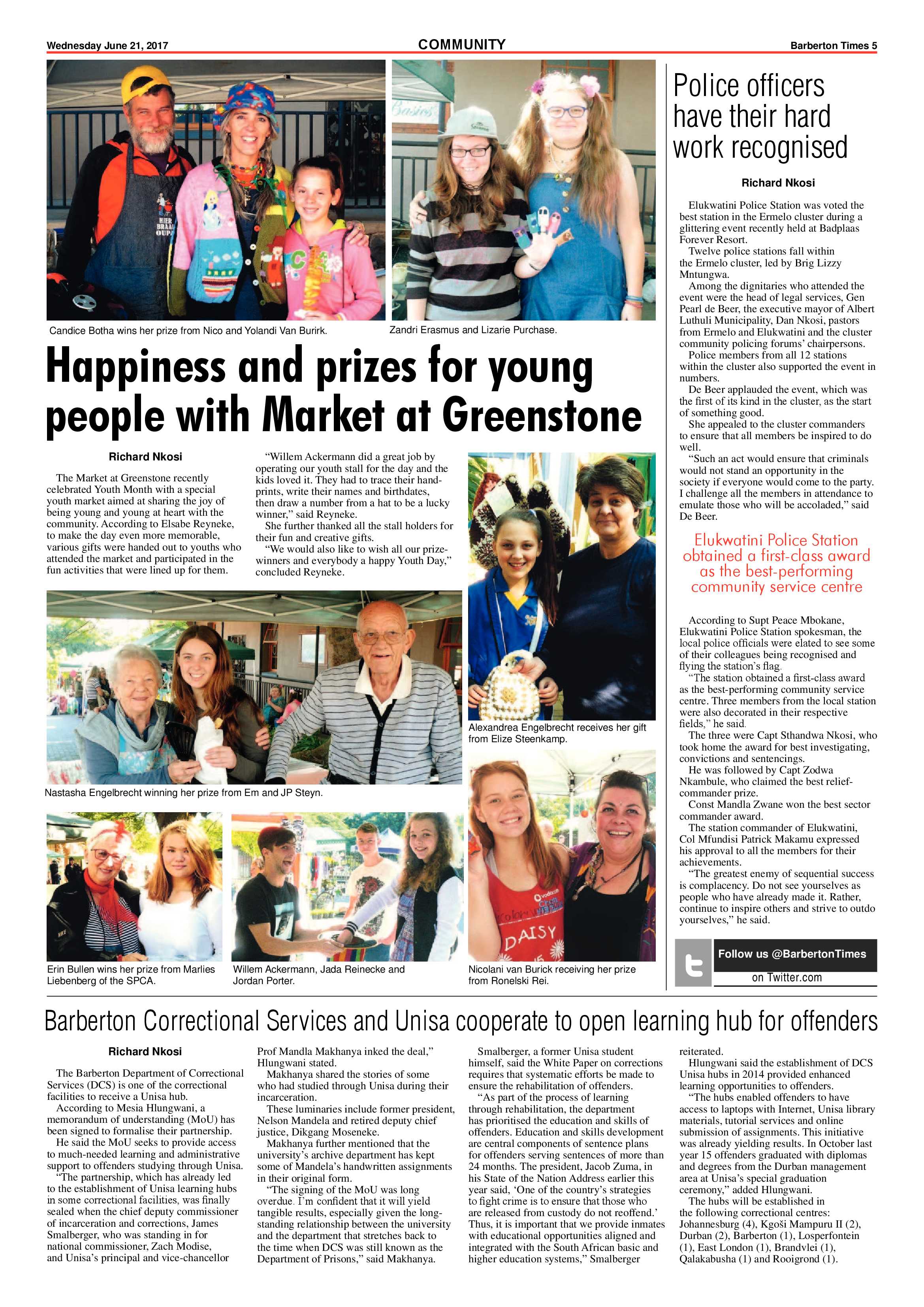 Barberton Times 21 June 2017 page 5