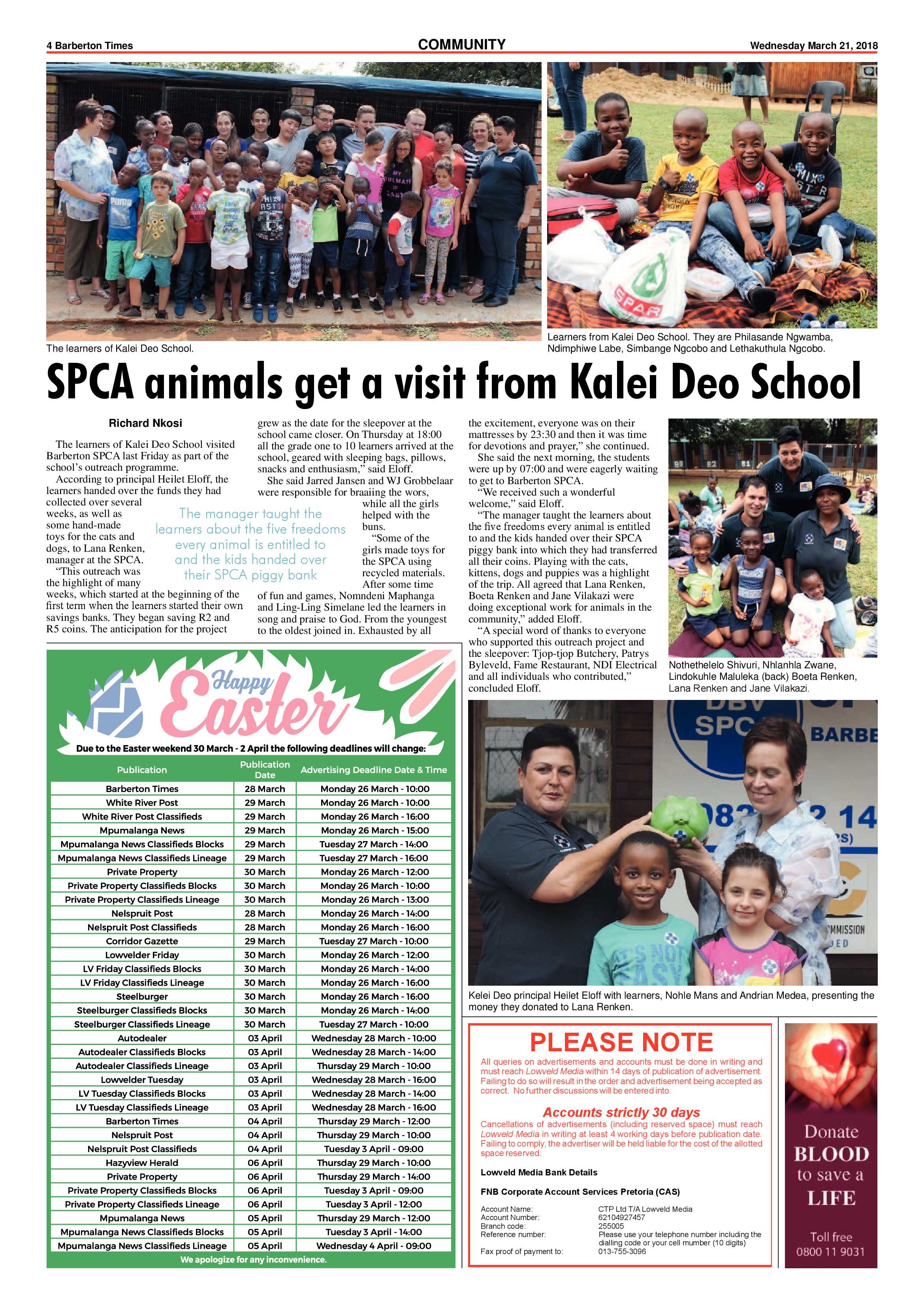Barberton Times 21 March 2018 page 4