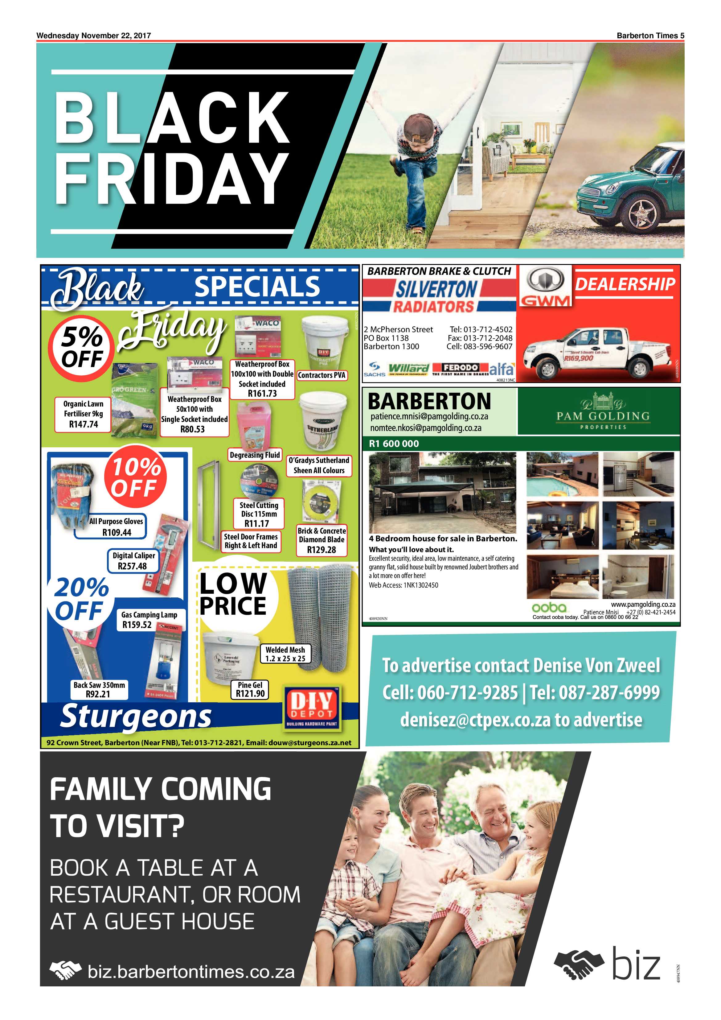 Barberton Times 22 November 2017 page 5