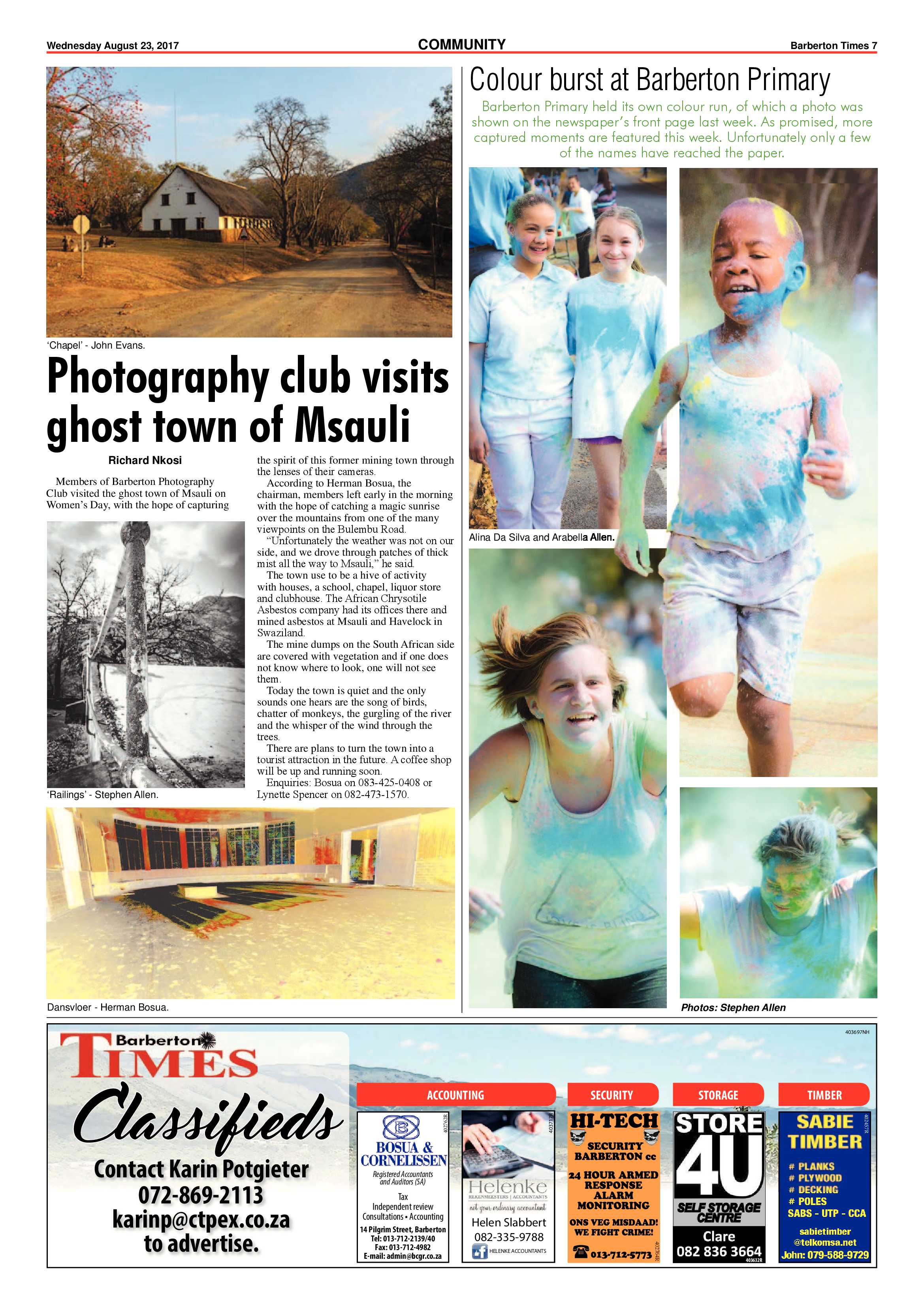Barberton Times 23 August 2017 page 7