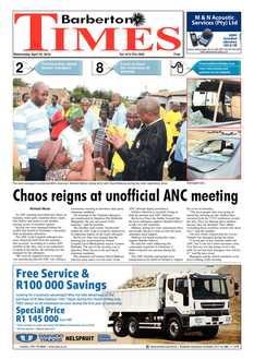 Barberton Times 25 April 2018
