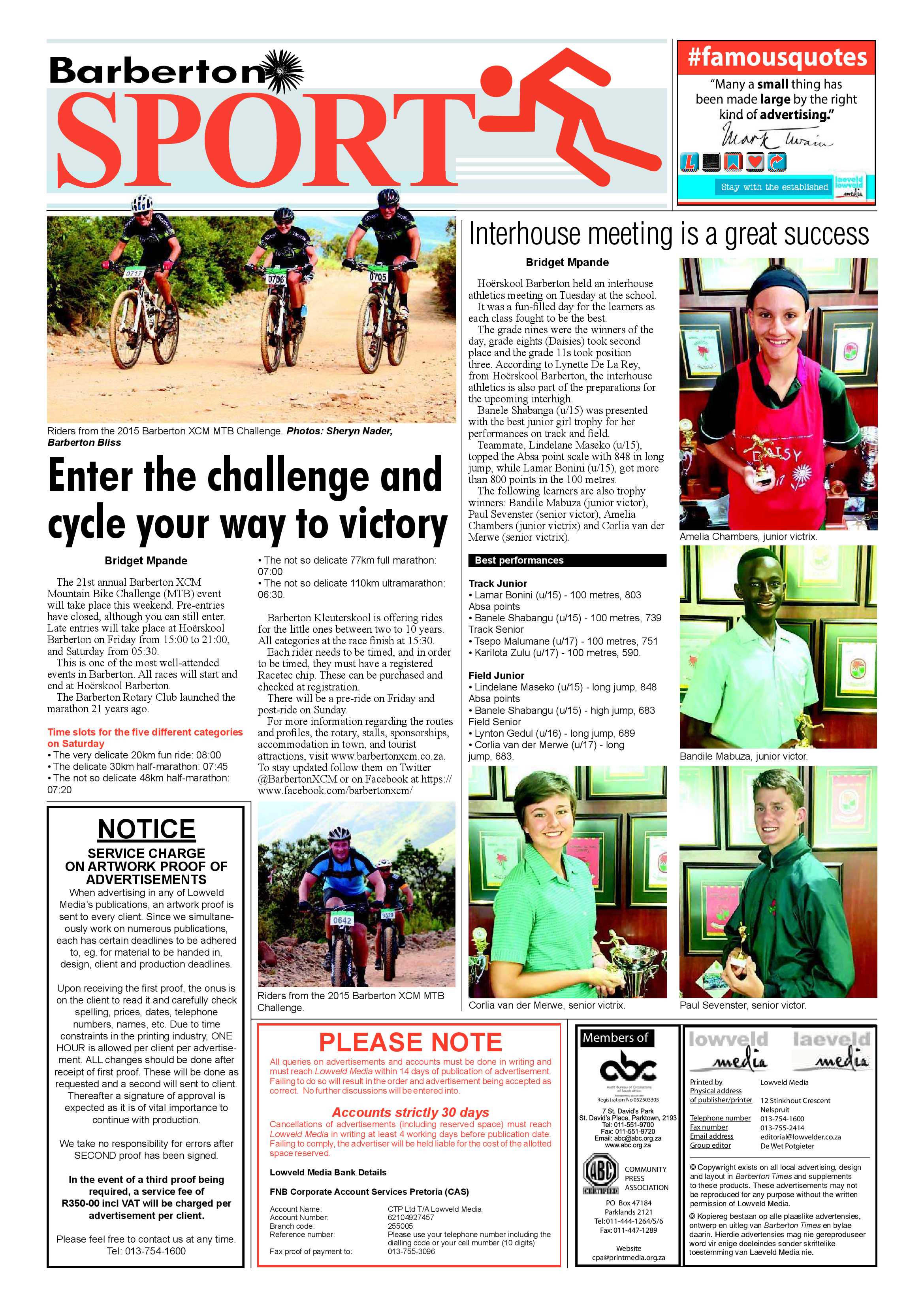 Barberton Times 25 January 2017 page 8
