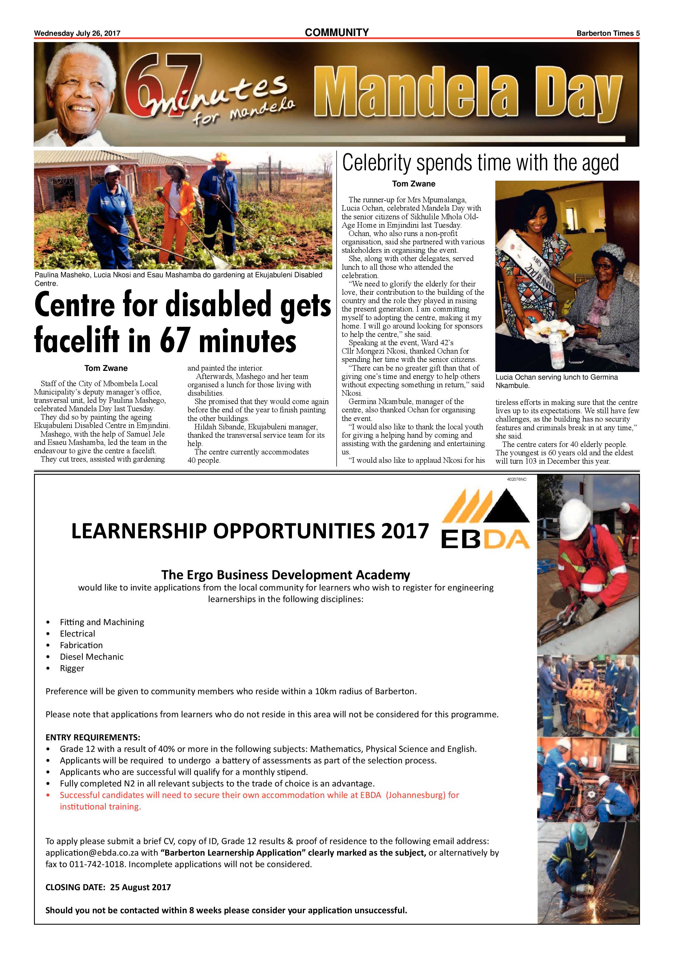 Barberton Times 26 July 2017 page 5