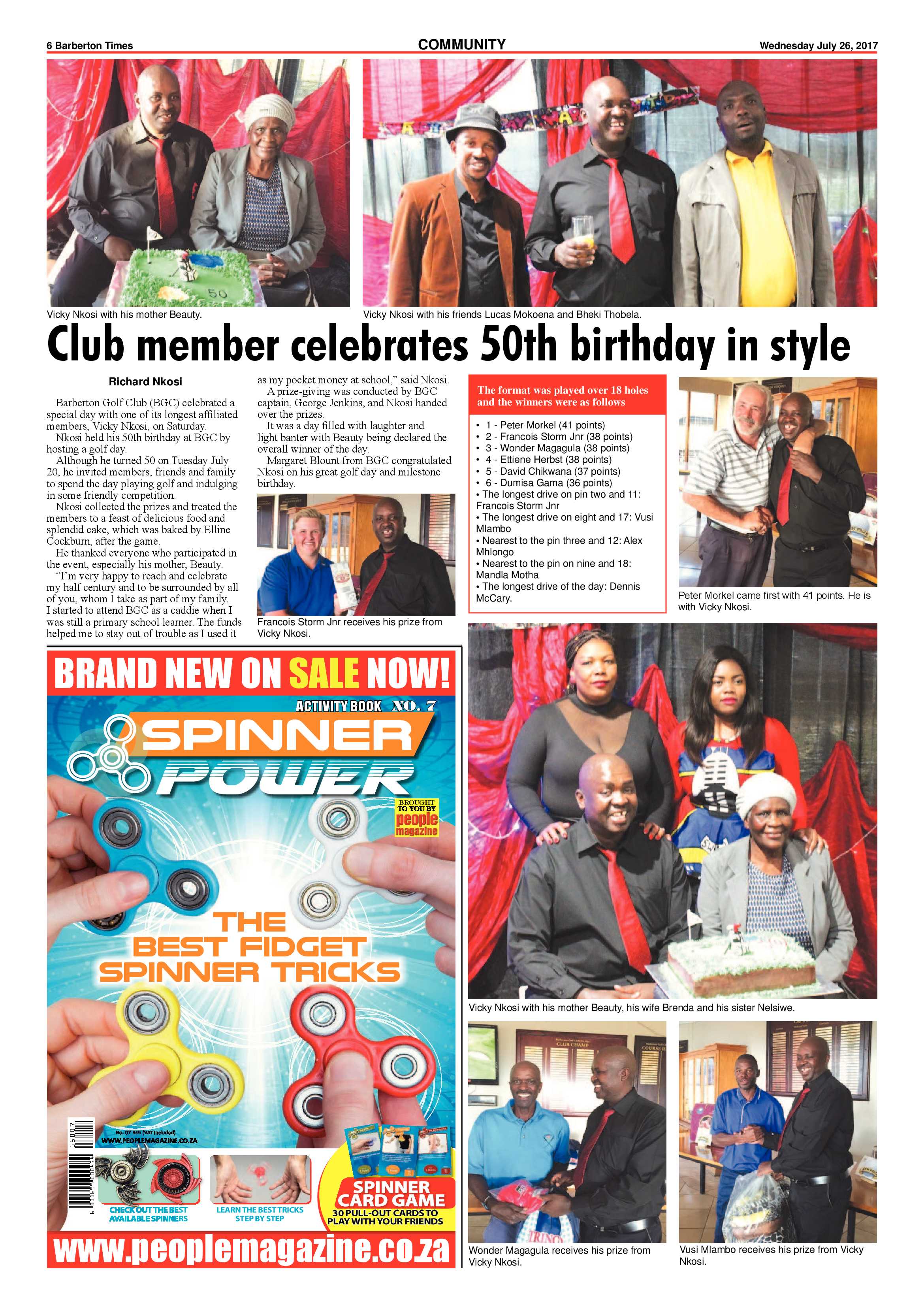 Barberton Times 26 July 2017 page 6