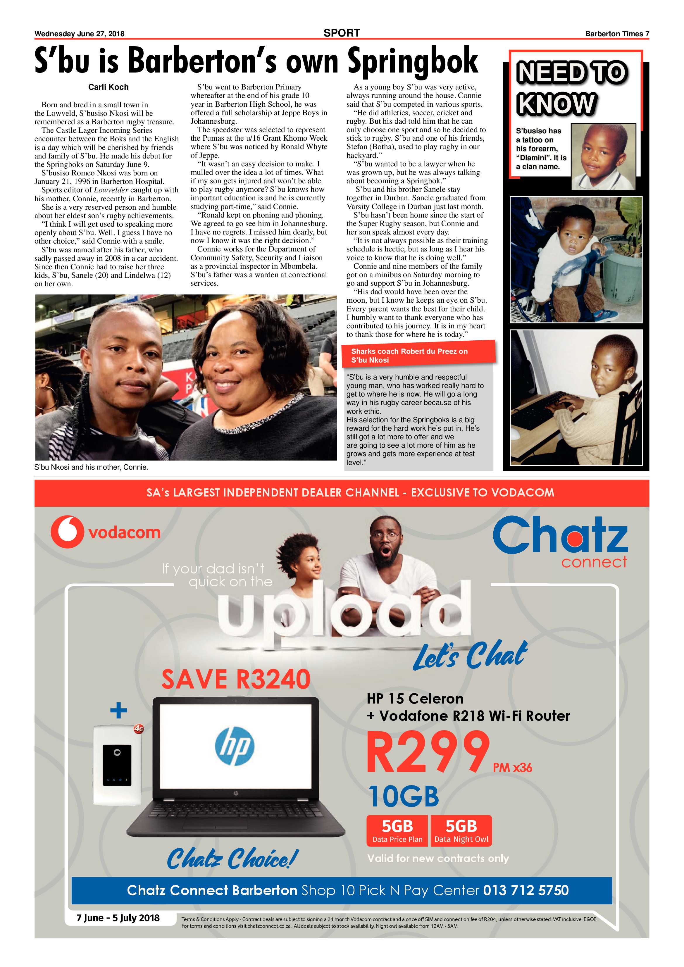 Barberton Times 27 June 2018 page 7