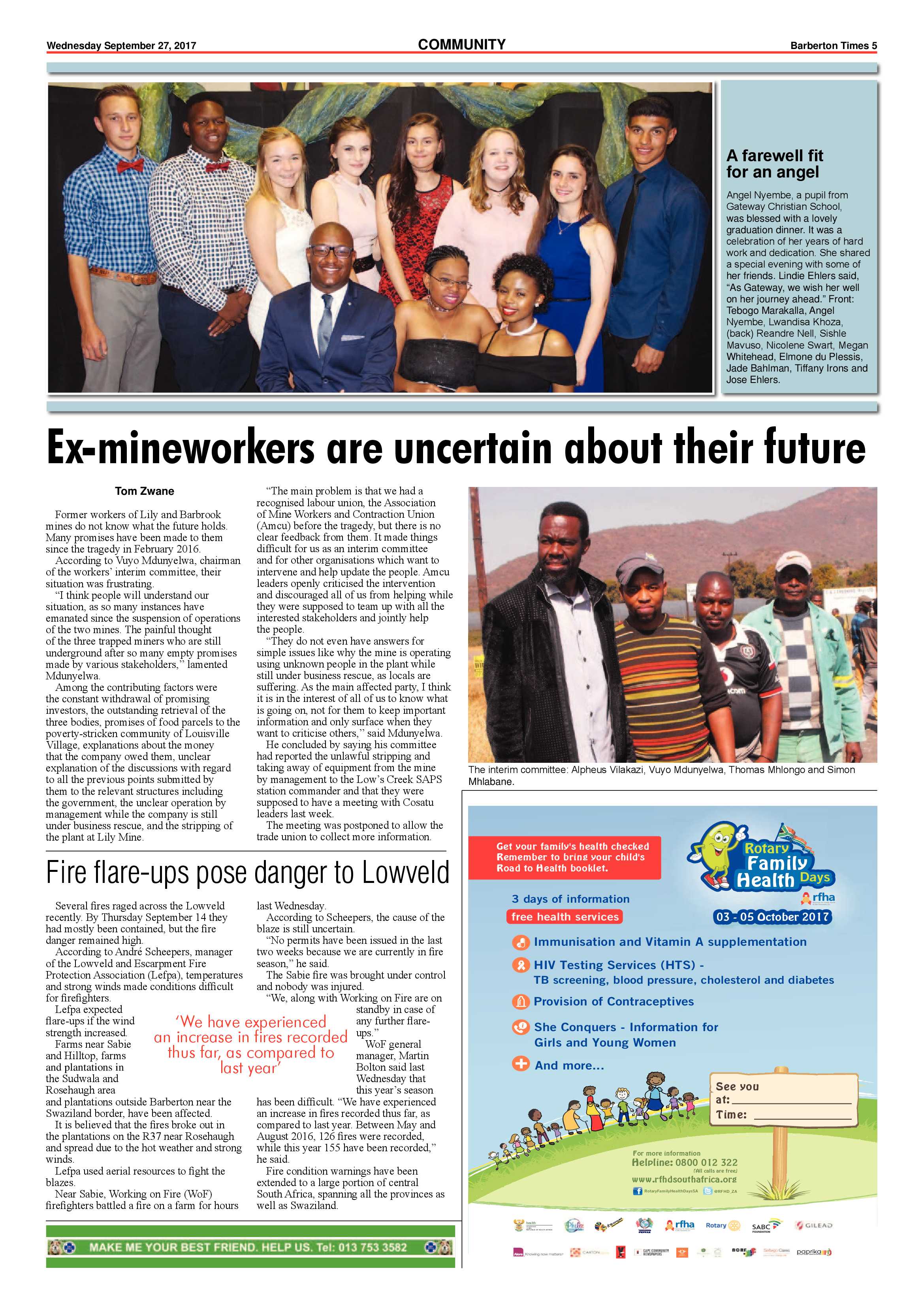 Barberton Times 27 September 2017 page 5