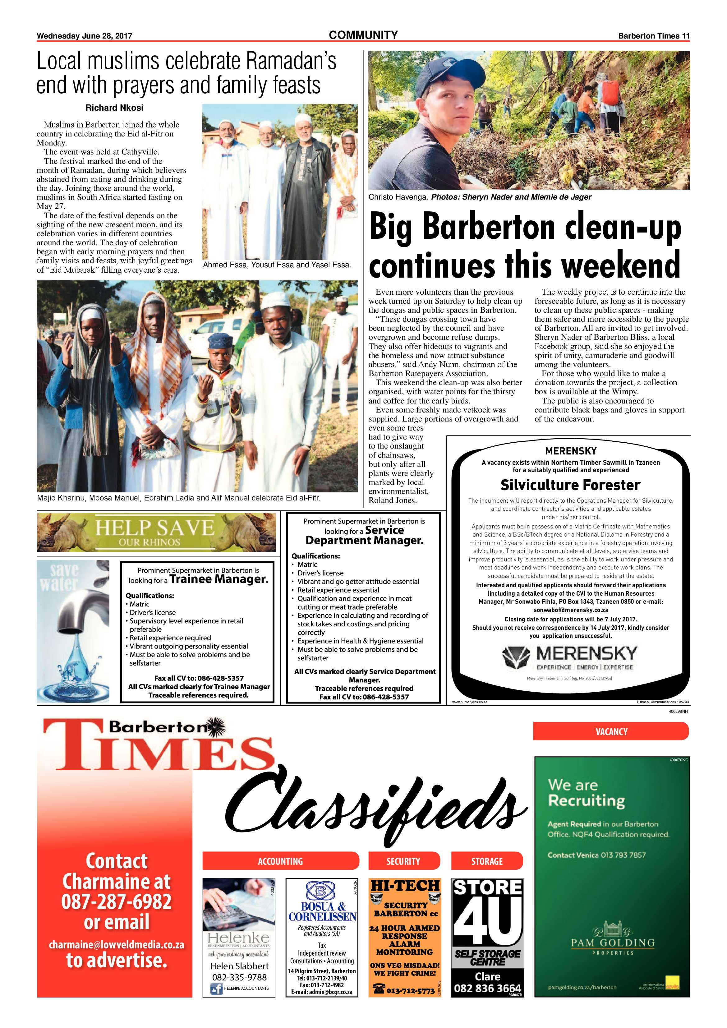 Barberton Times 28 June 2017 page 10