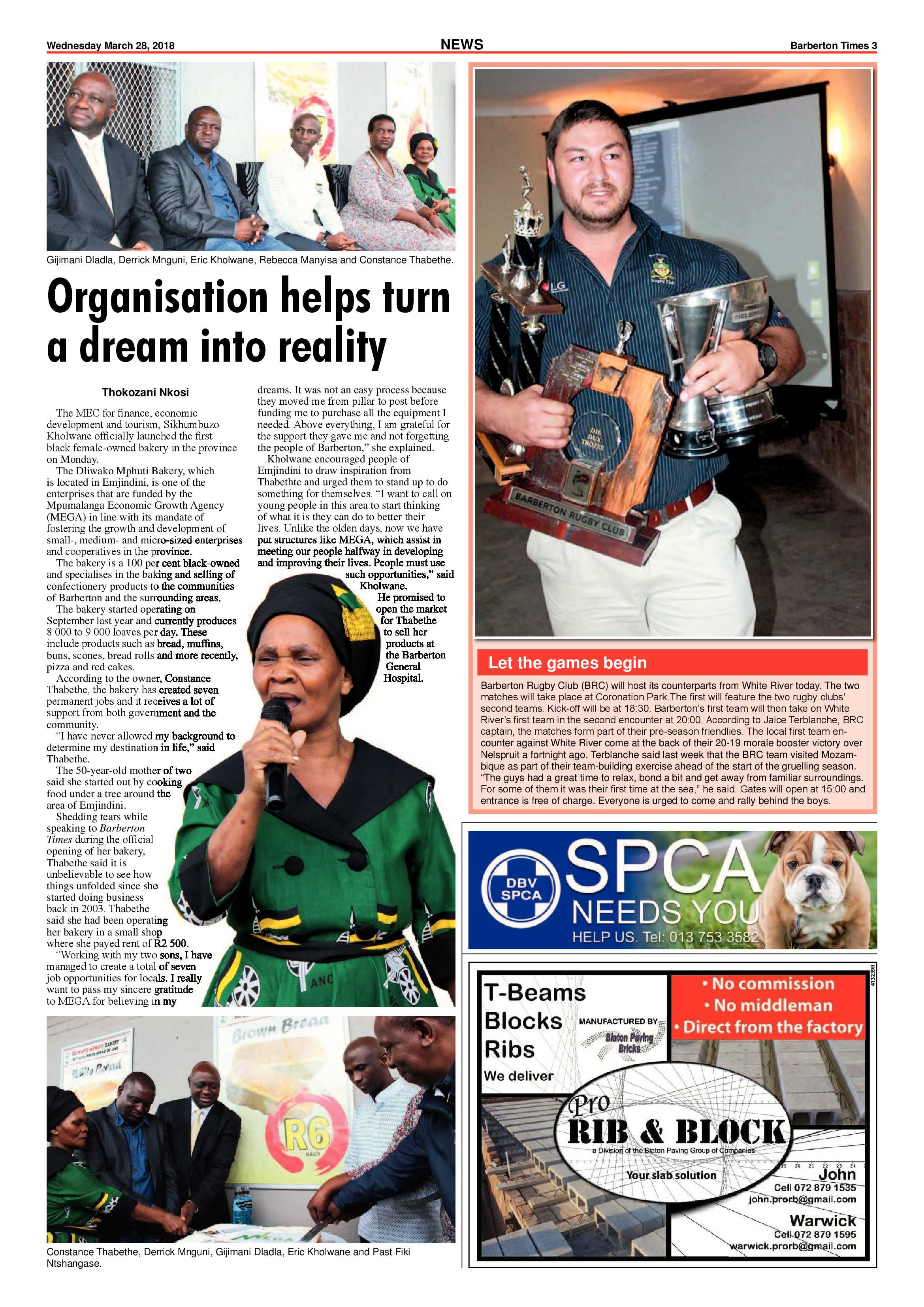 Barberton Times 28 March 2018 page 3