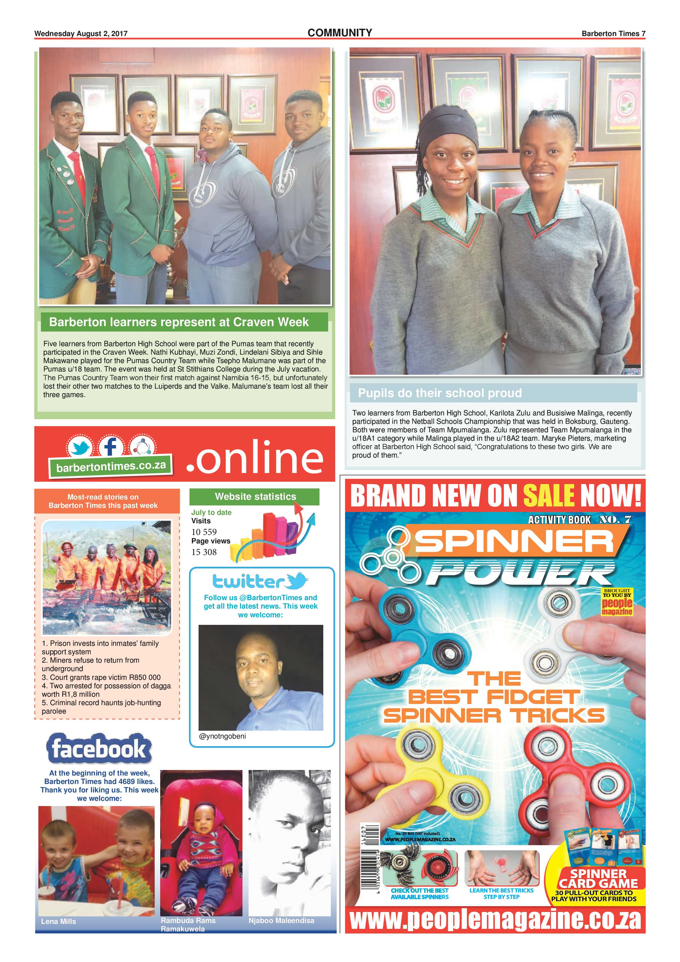Barberton Times 2 August 2017 page 7