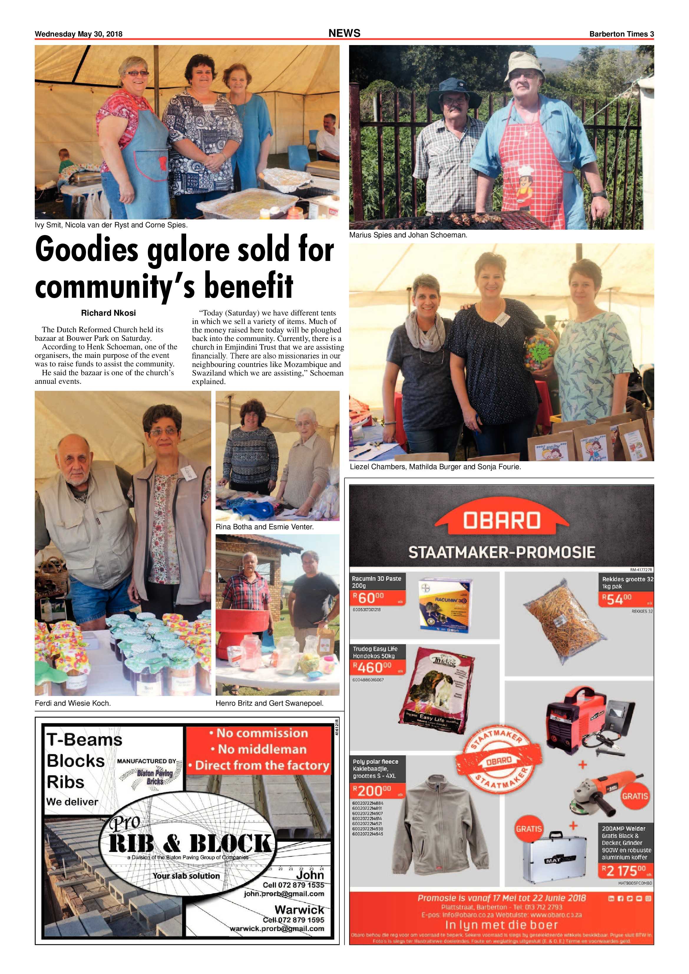Barberton Times 30 May 2018 page 3