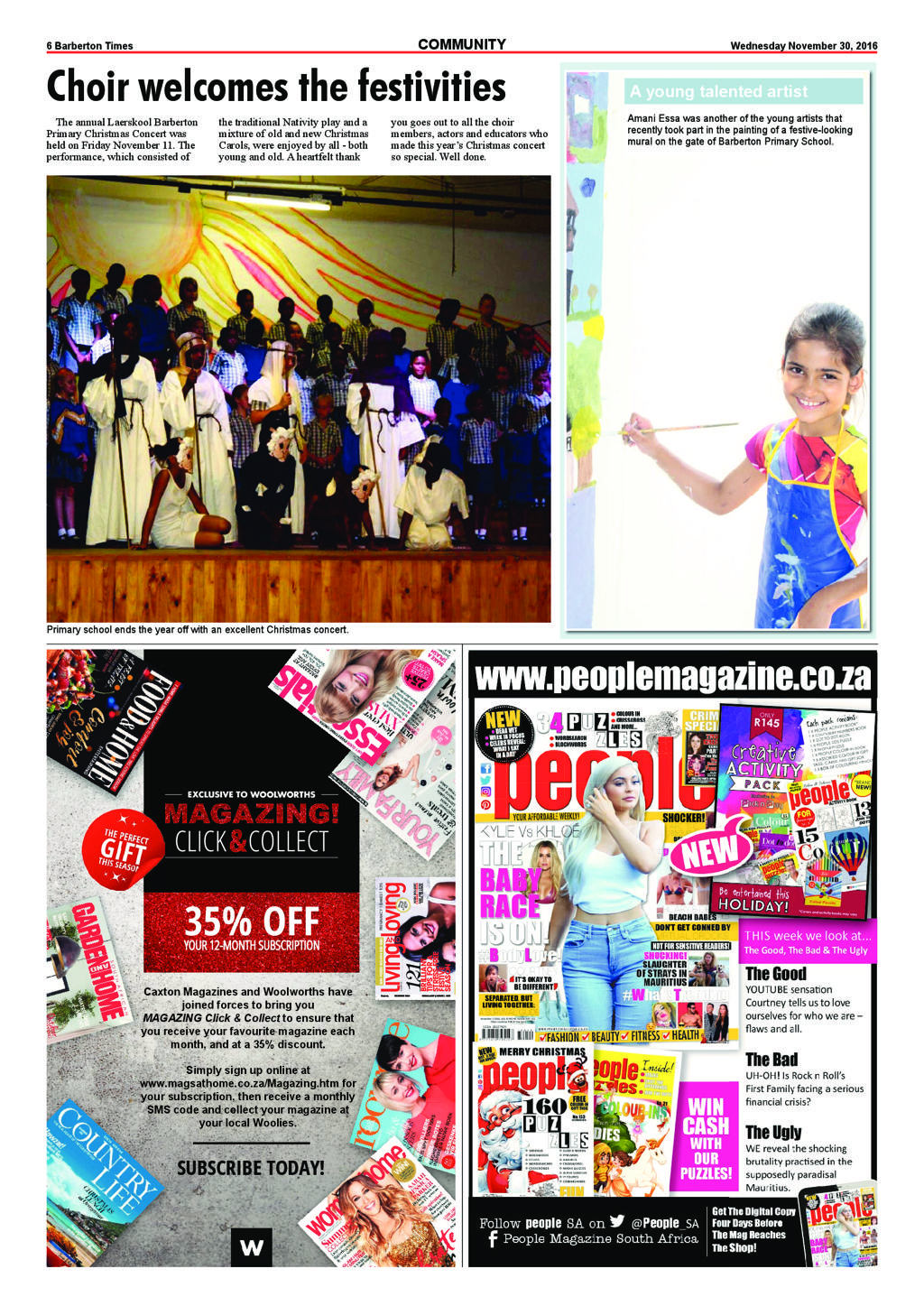 Barberton Times 30 November 2016 page 6