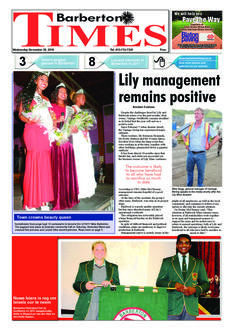 Barberton Times 30 November 2016