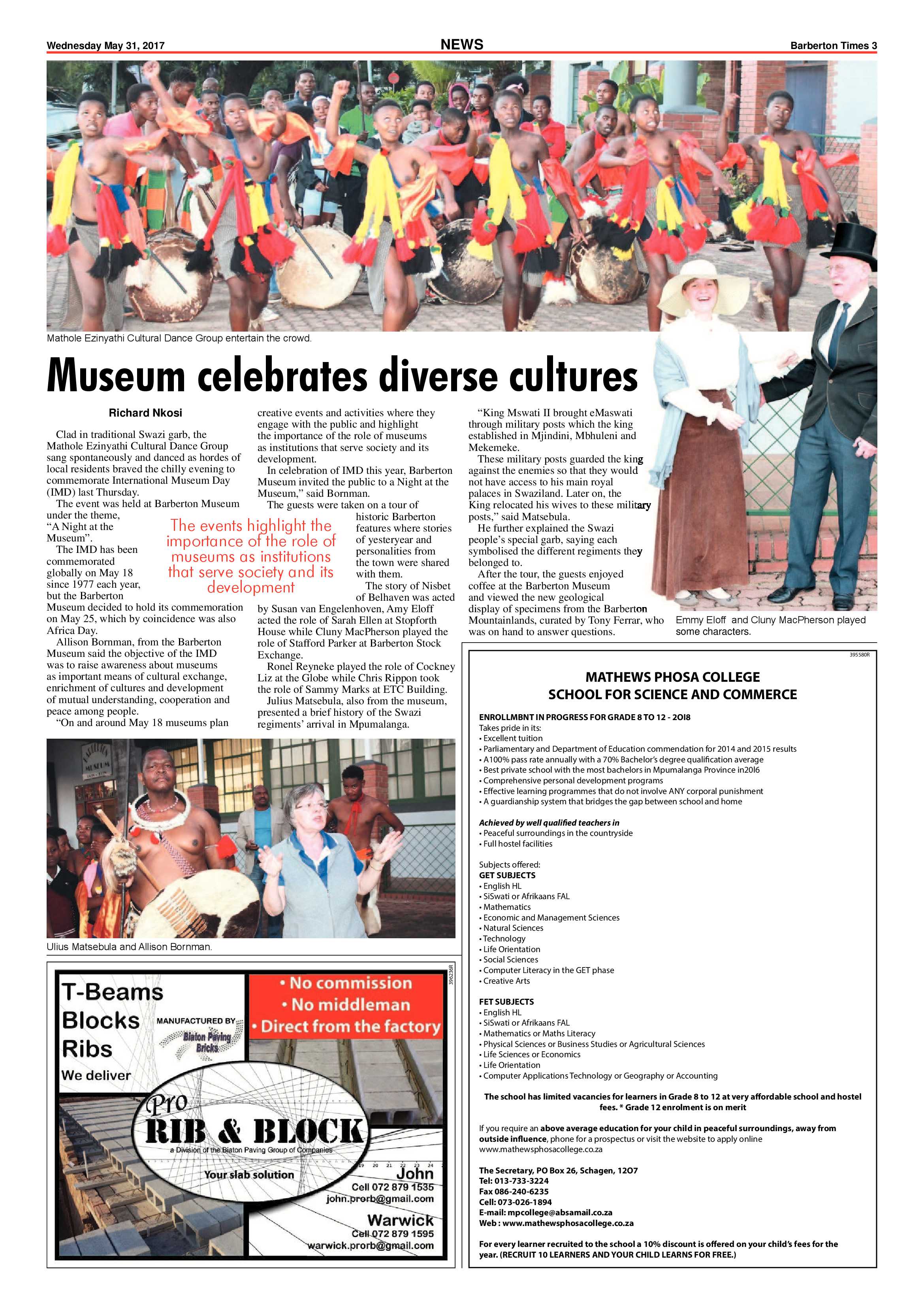 Barberton Times 31 May 2017 page 3