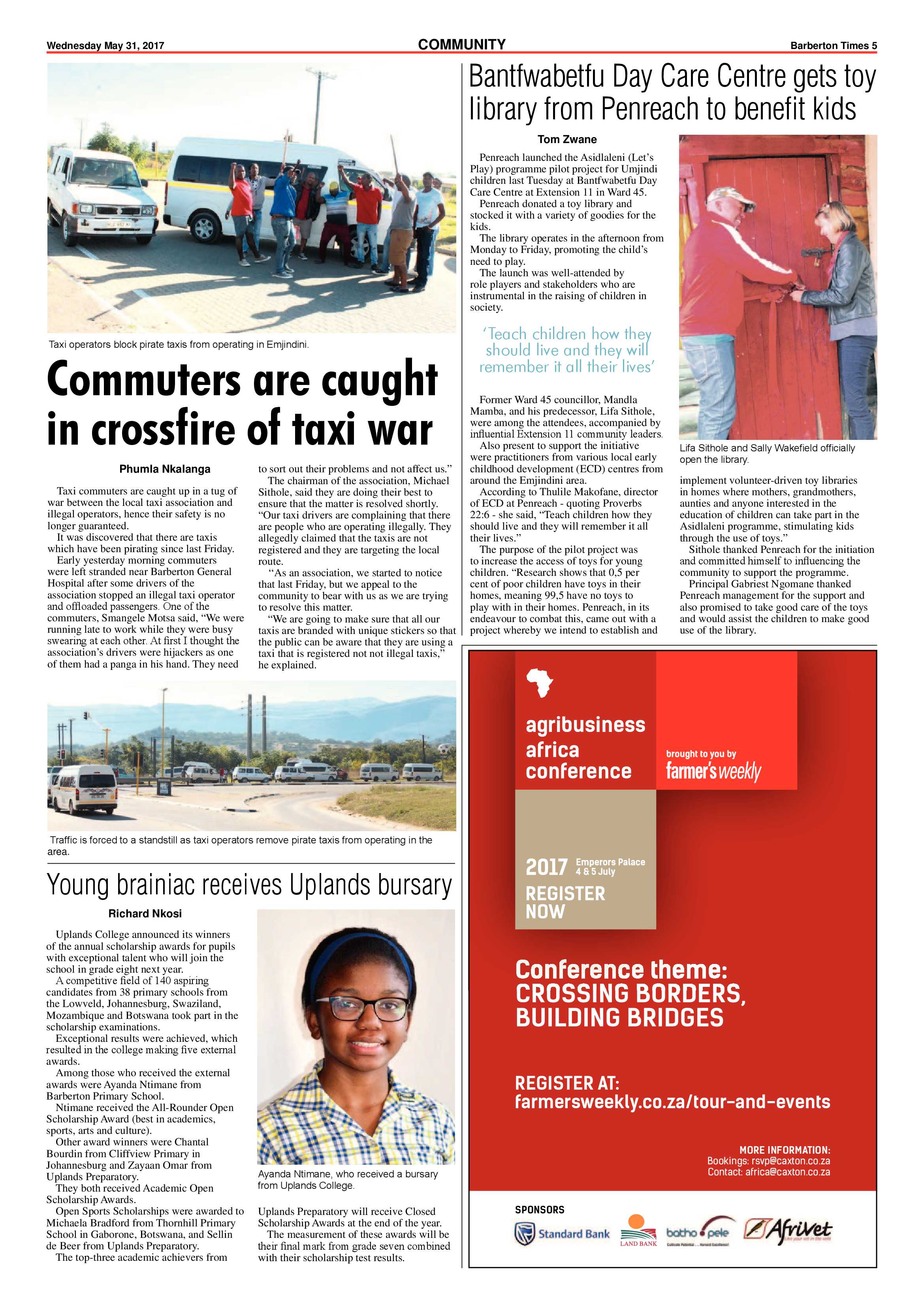 Barberton Times 31 May 2017 page 5