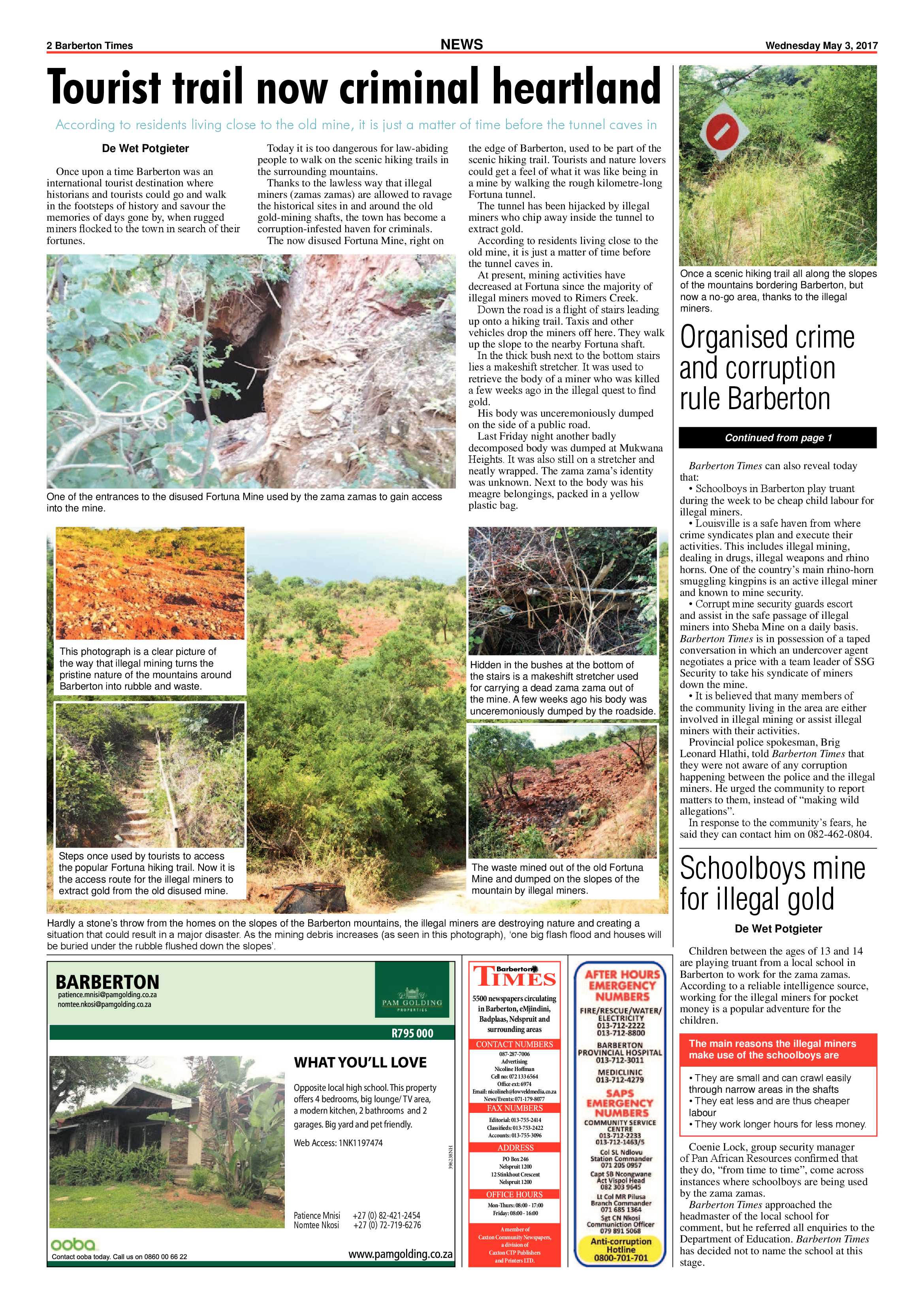 Barberton Times 3 May 2017 page 2